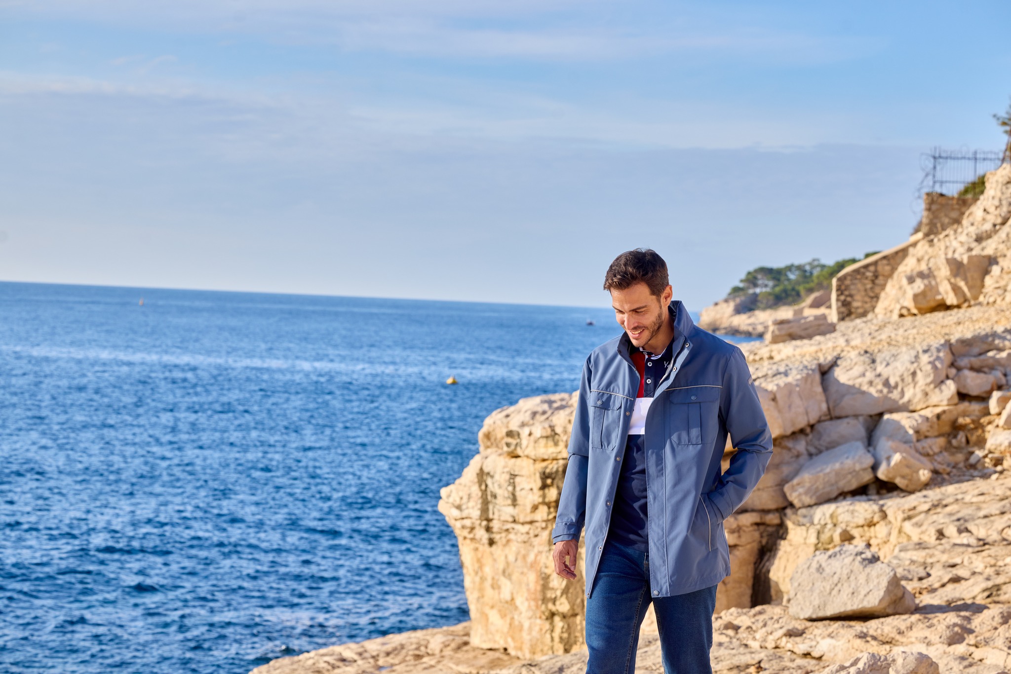 Veste En Jean ATLAS FOR MEN - Grandes Tailles M à 5XL | Style Décontracté