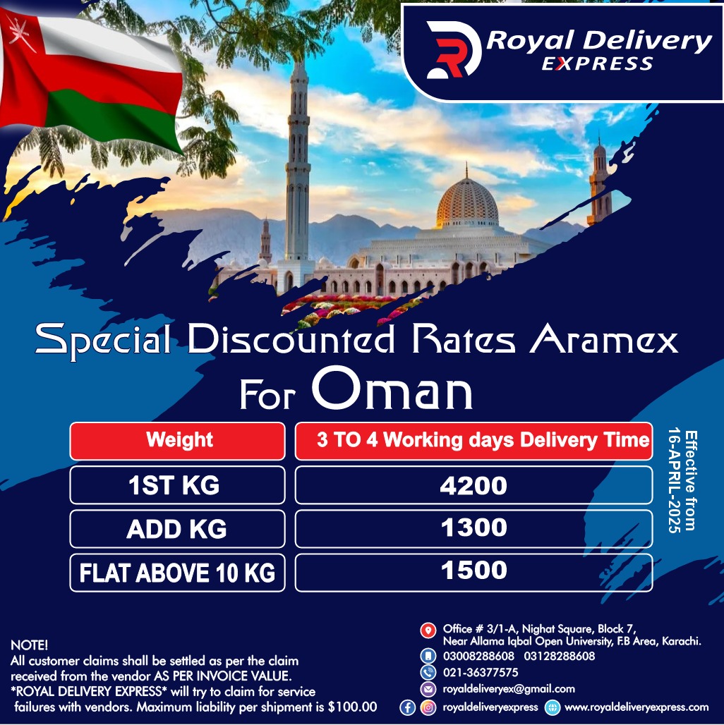 Royal Delivery Express | Karachi
