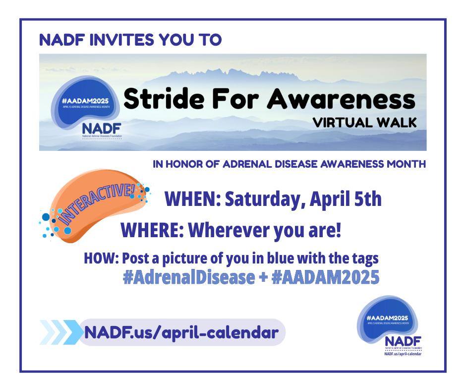 NADF - Join NADF from wherever you are for our annual virtual walk ...