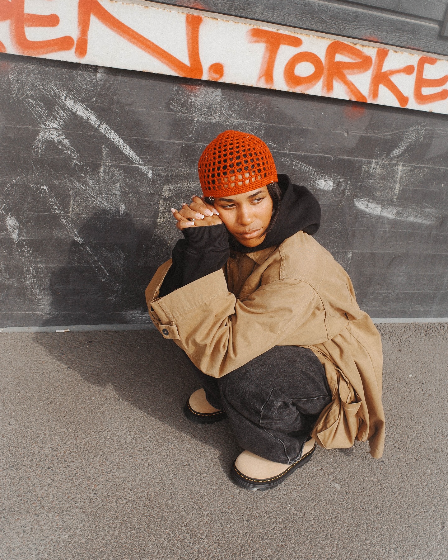 Mimi @latuamya and her Zebzag AnyWair mules from Dr. Martens. New