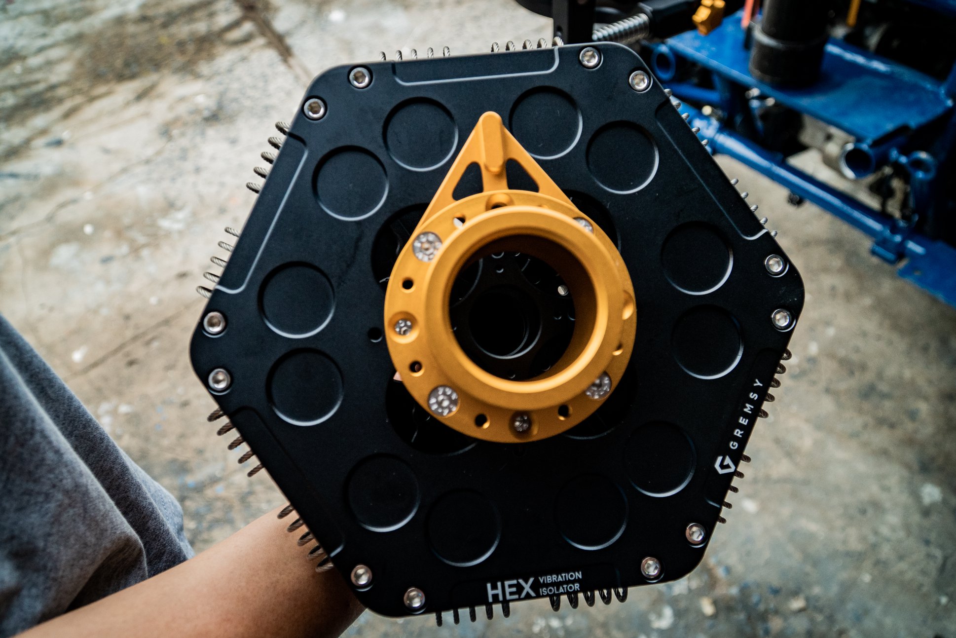 Gremsy Rig - HEX VIBRATION ISOLATOR Such a piece of art....