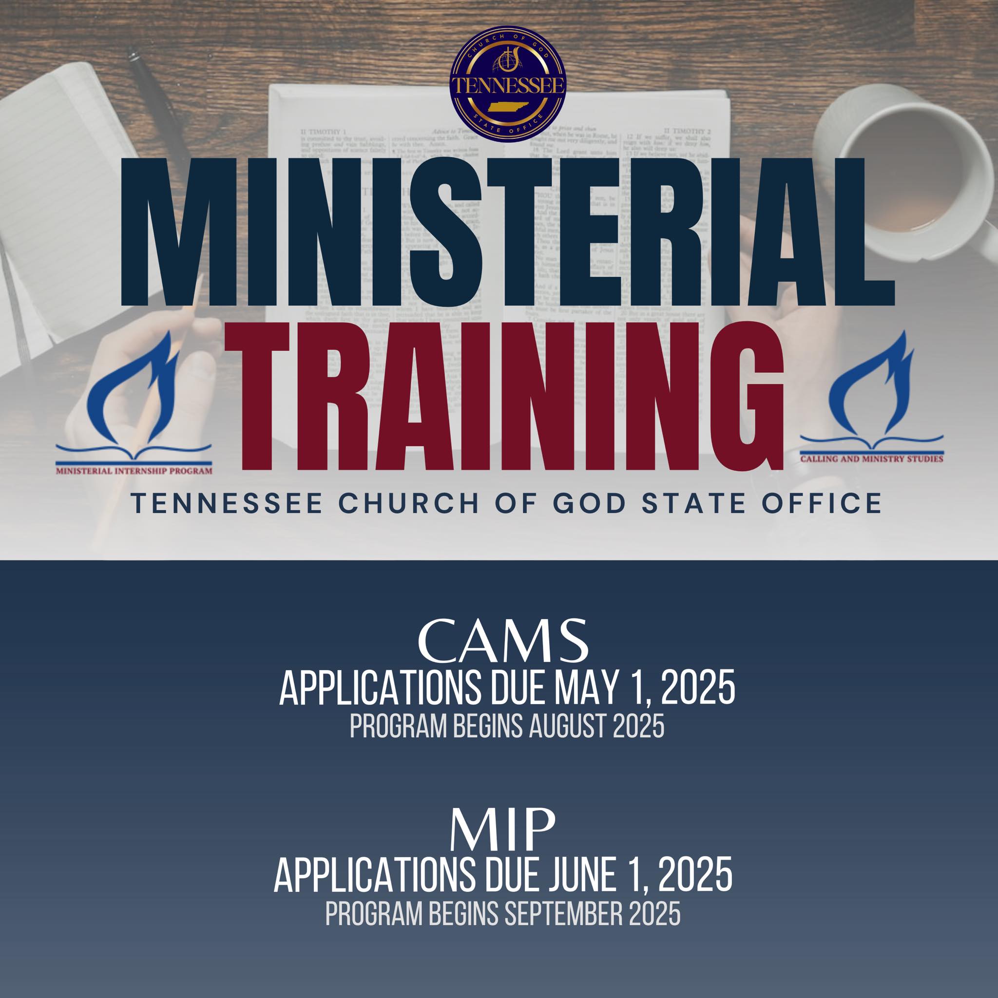 The 2025-2026 CAMS... - Tennessee Church of God State Office | Facebook