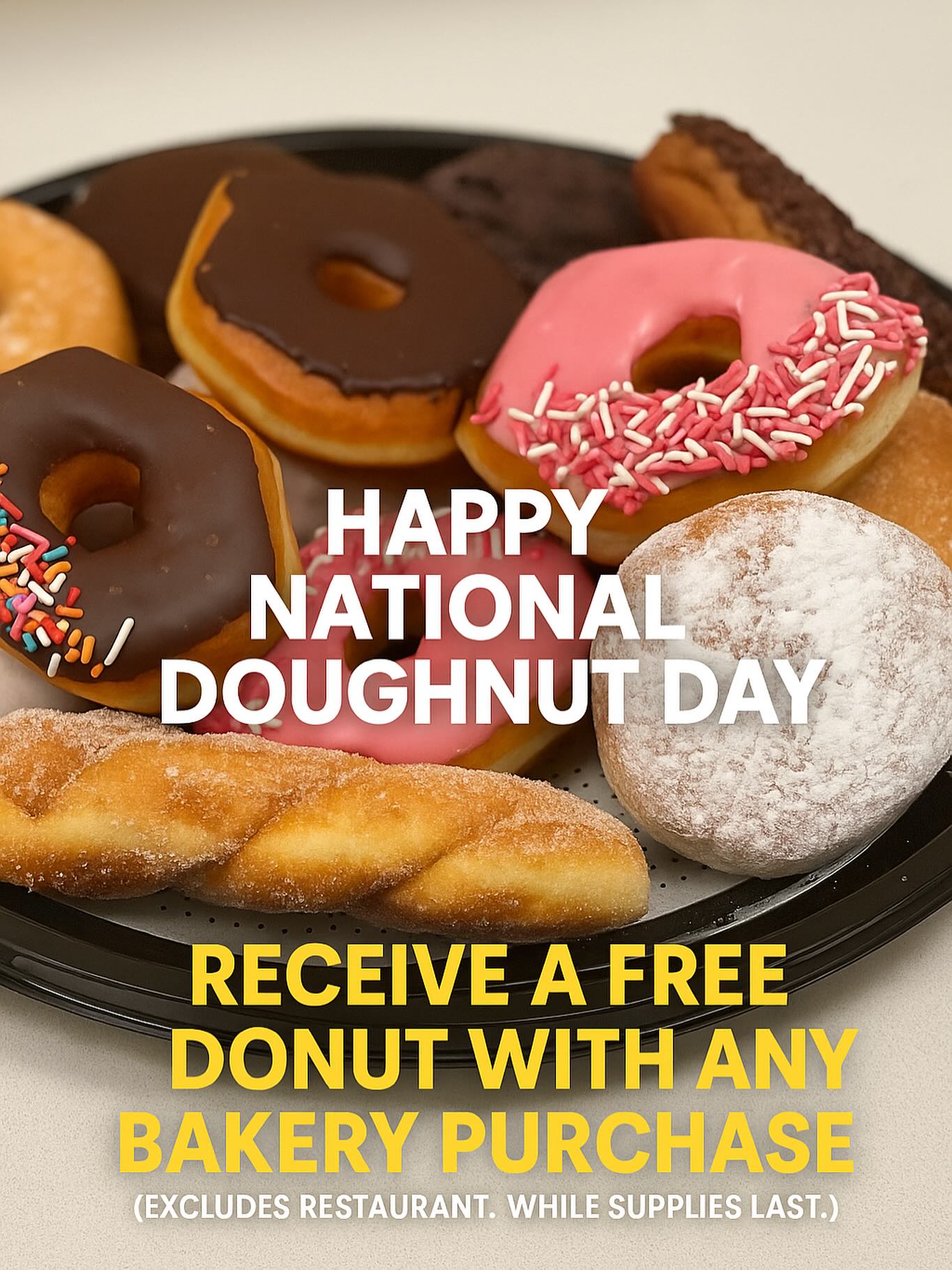 🎉🍩 Happy National... - Deising's Bakery and Restaurant | Facebook