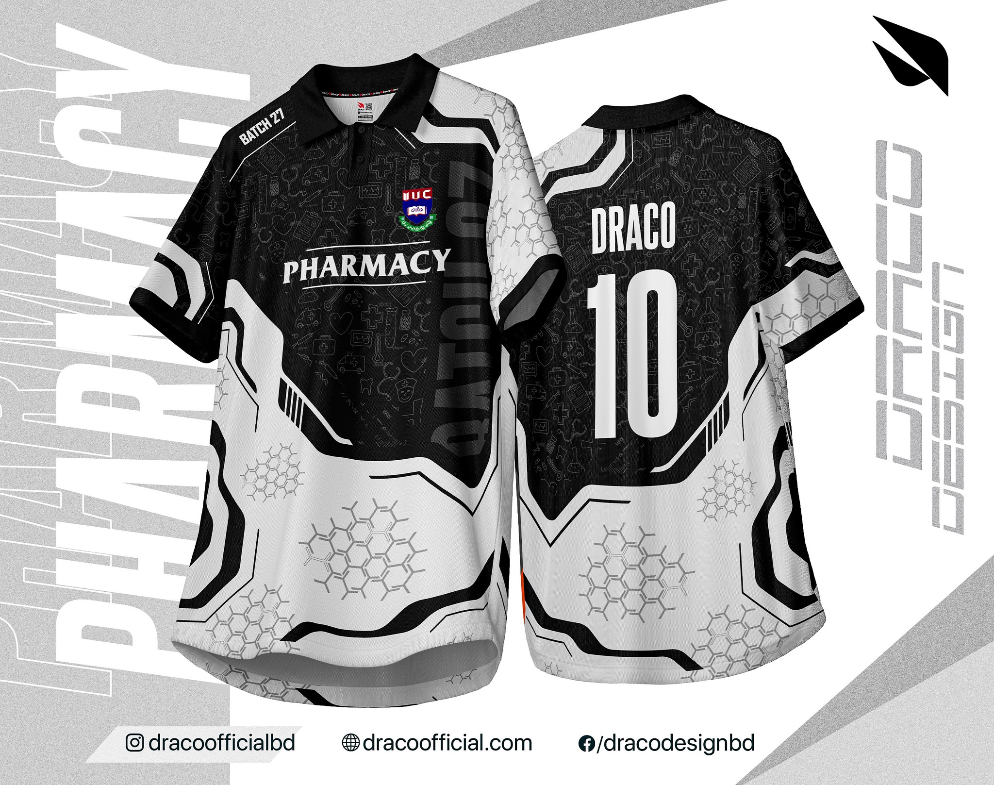 Draco - Crafted with care, just like our formulas. Jersey Design For ...