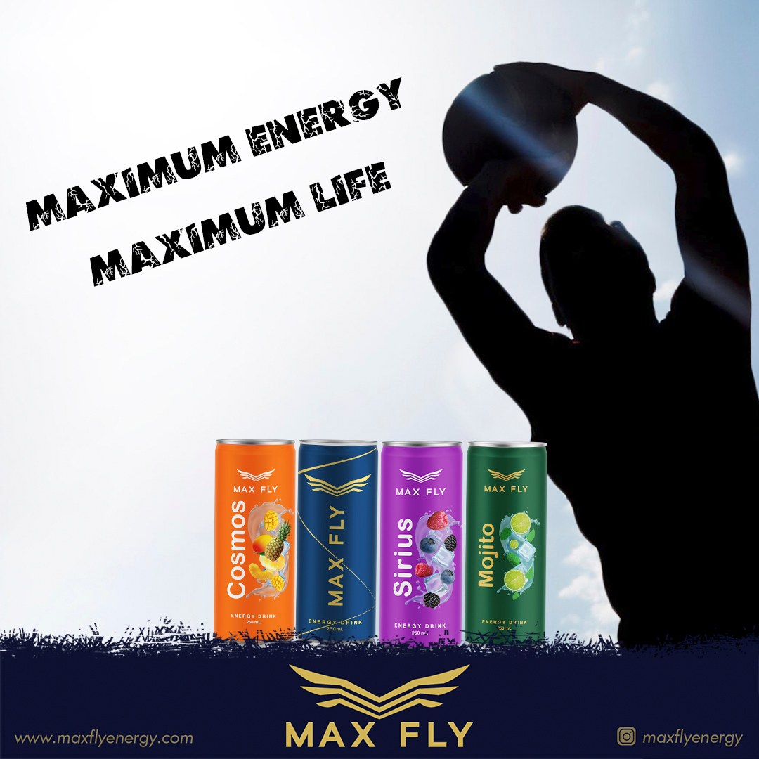 Max Fly Energy Drink Cameroun | Gaziantep