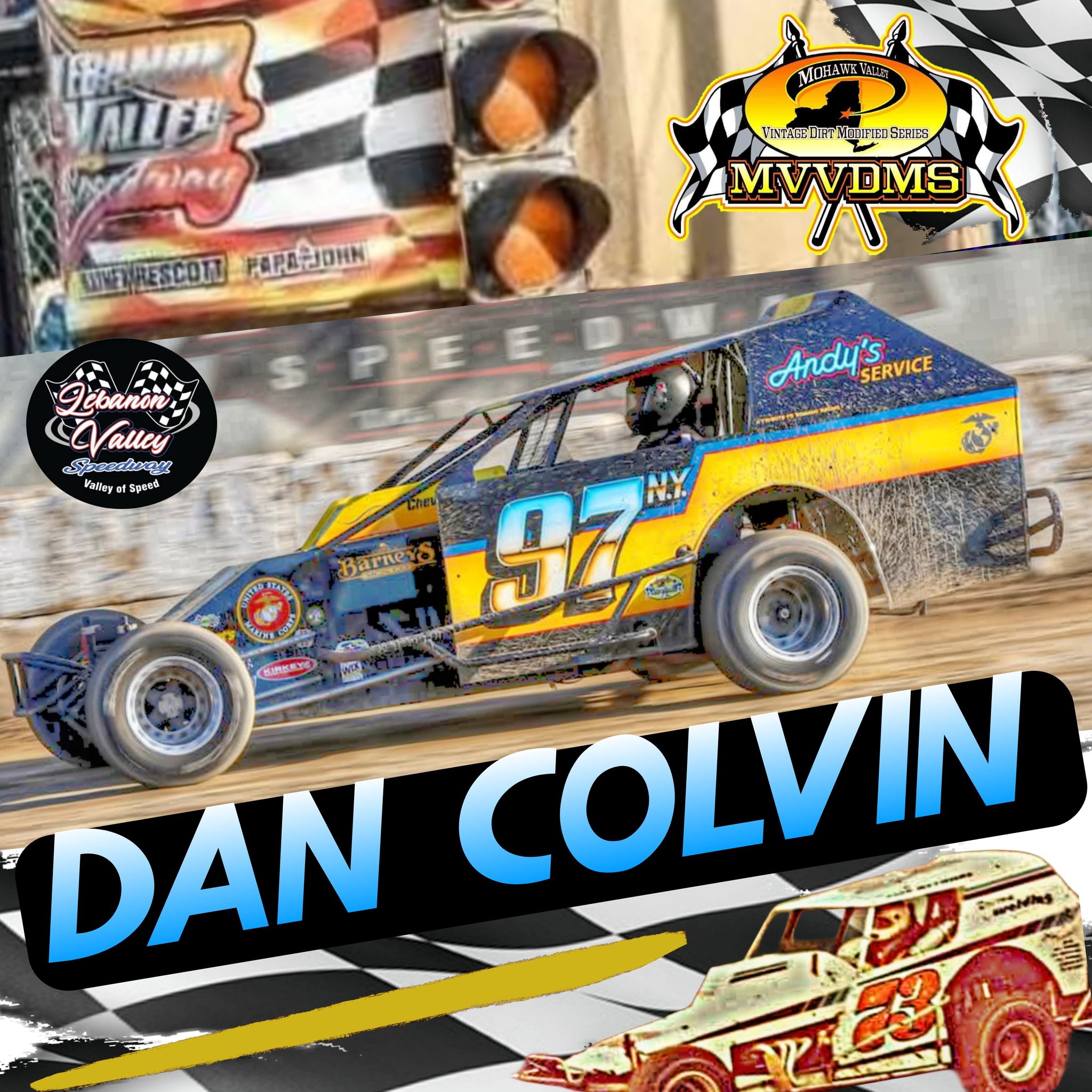 Mohawk - Dan Colvin is excited to be bringing his Mike Romano #97 ...