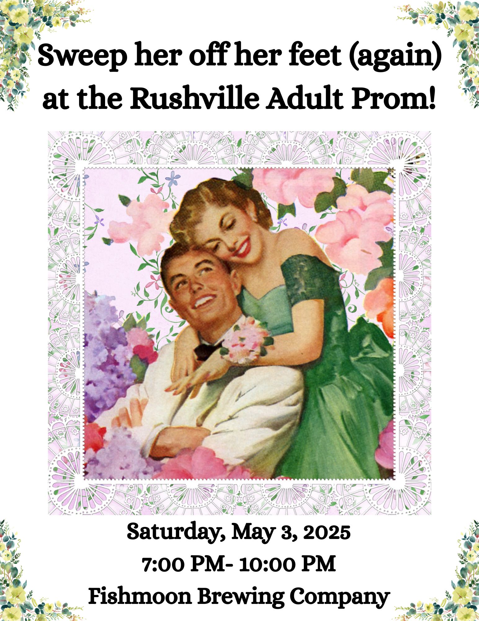 Rushville Adult Prom, presented by Joyner Homes is just around the