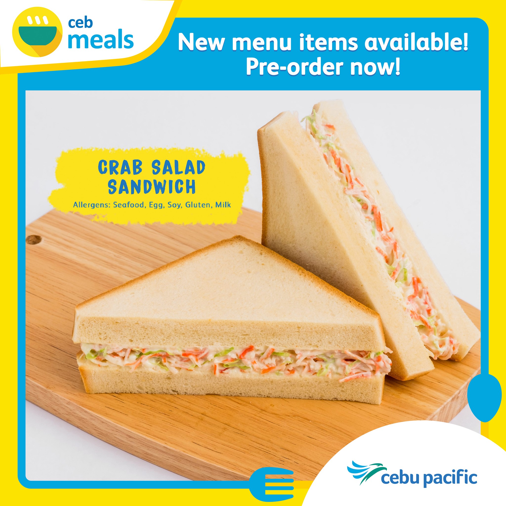 Don’t go hungry on your flight with our... - Cebu Pacific Air