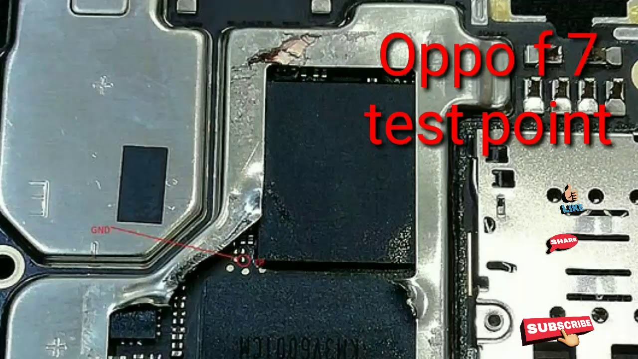Oppo F7 User Lock MRT Method ! Latest Security မွာ Test Point ေလးေထာက္ ...