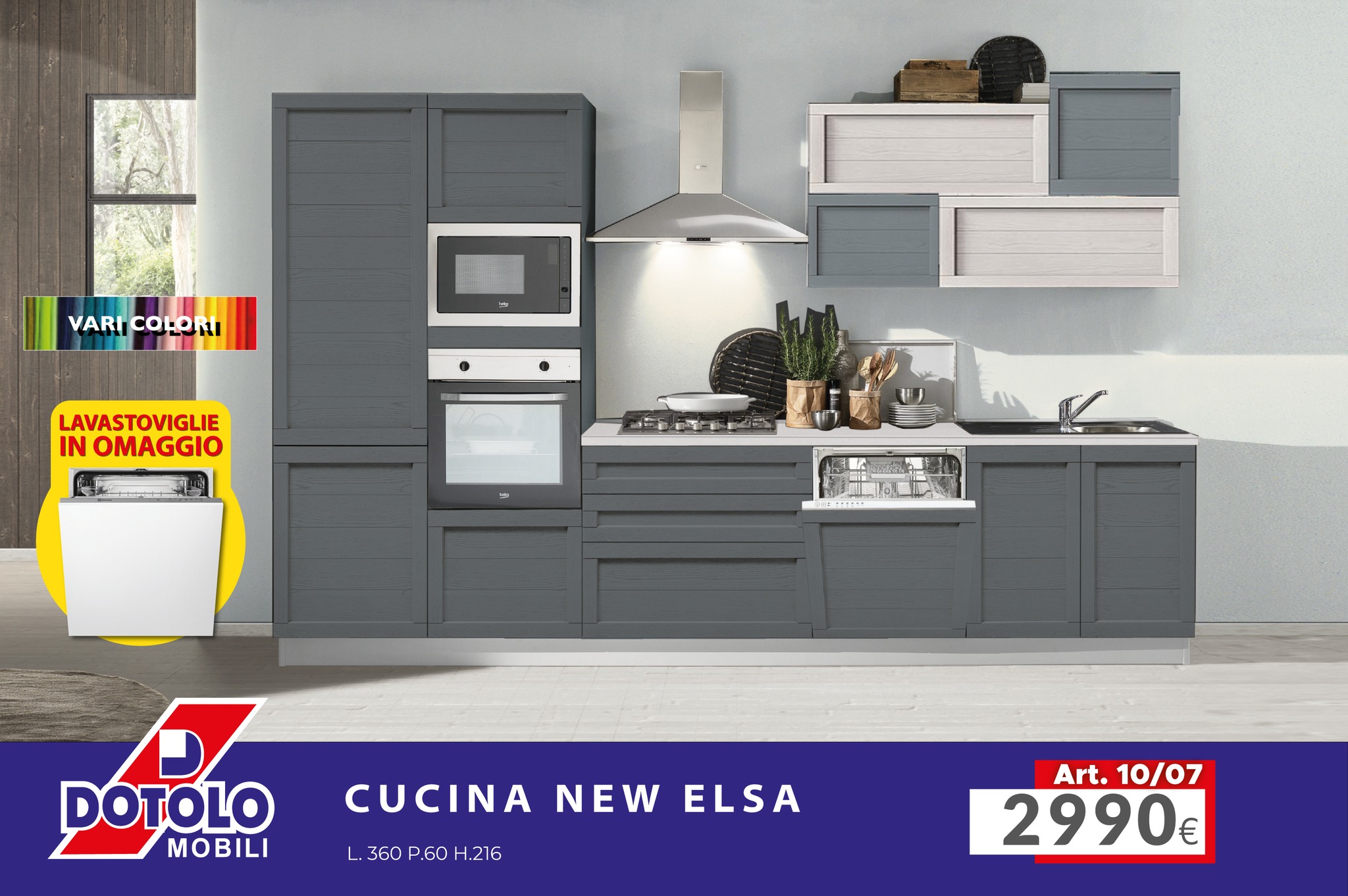 Dotolo Mobili - New Elsa 💟 Il design del passato...