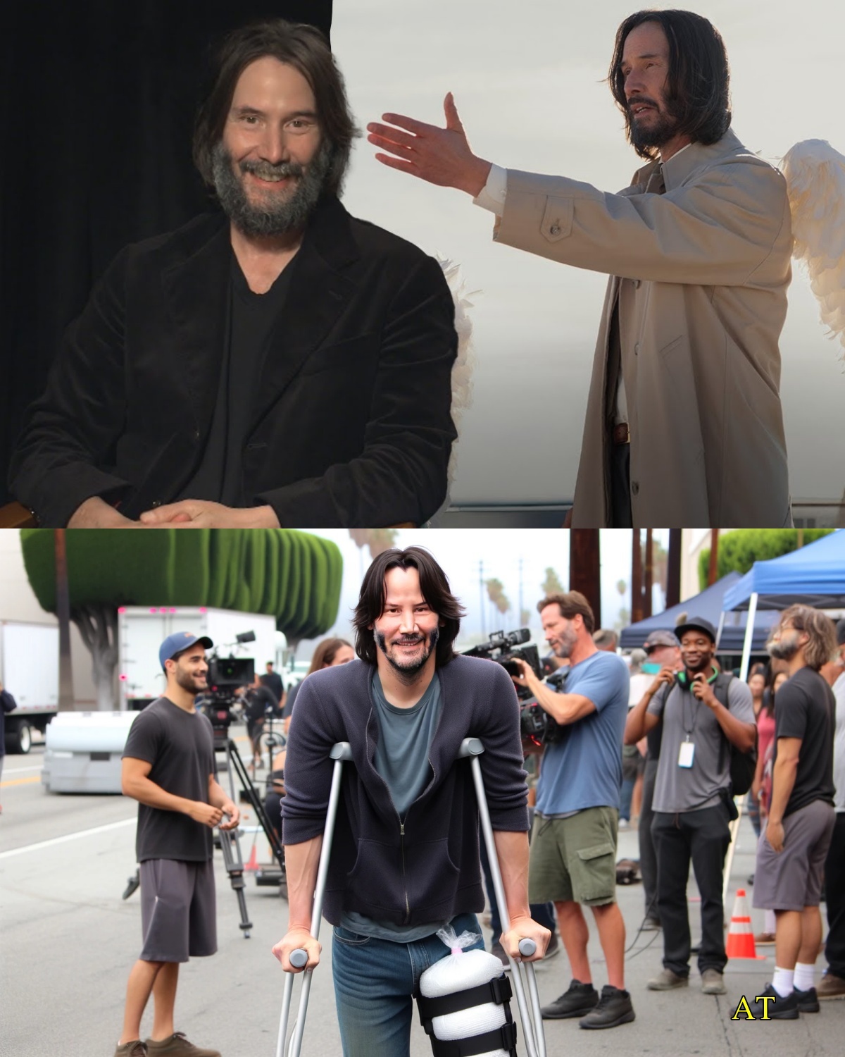 Humor - KEANU REEVES SUFFERS SHOCKING INJURY ON ‘GOOD FORTUNE’ SET—FANS ...