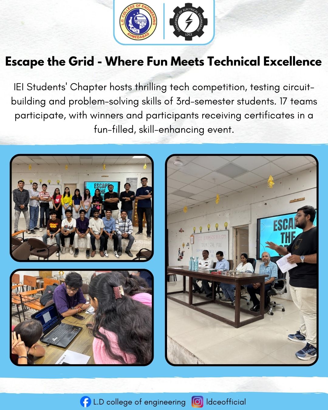 L.D. - 🔌 Escape the Grid – Where Fun Meets Technical Excellence! 🔌 The ...