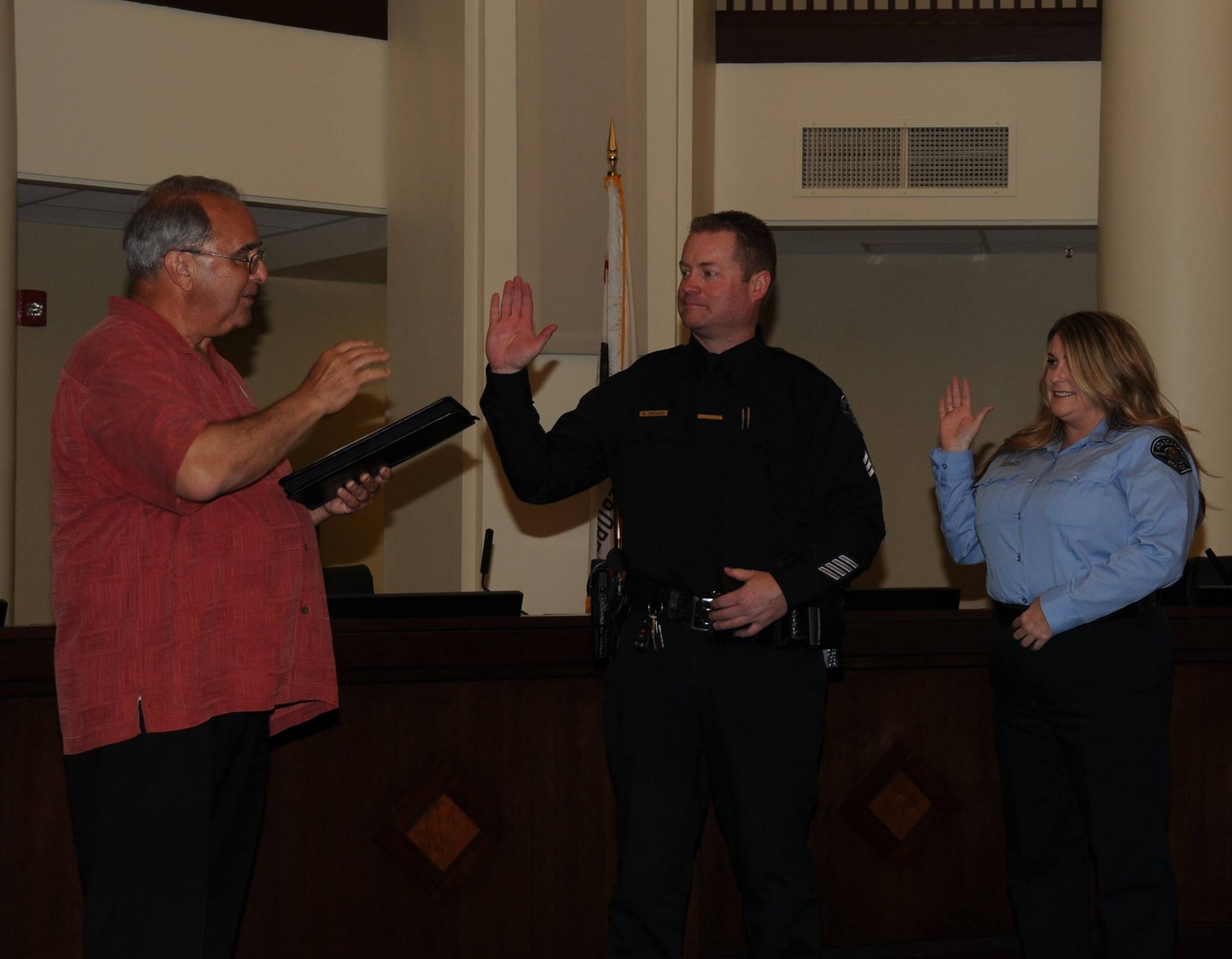 Three employees sworn in... - Atascadero Police Department | Facebook