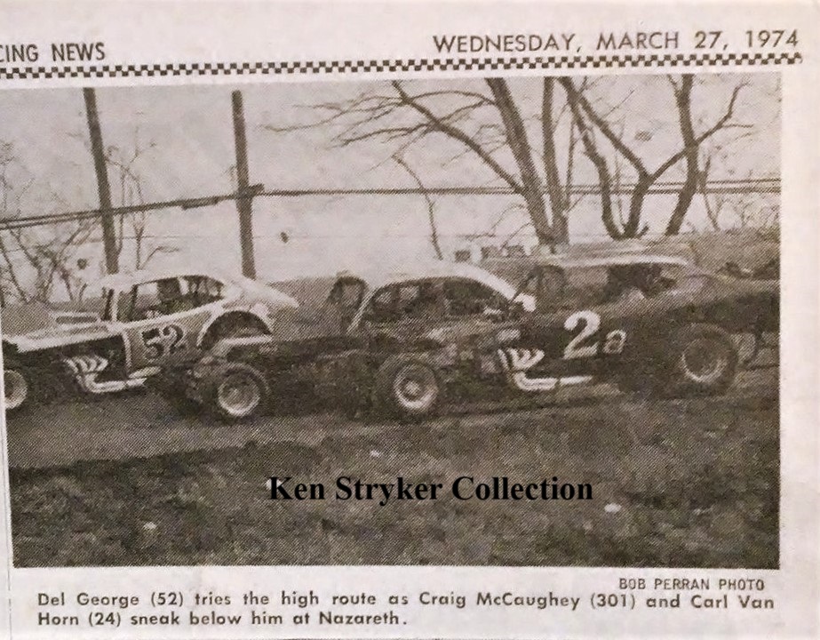Del George #52 , Craig McCaughey #301,... - Nazareth Speedway