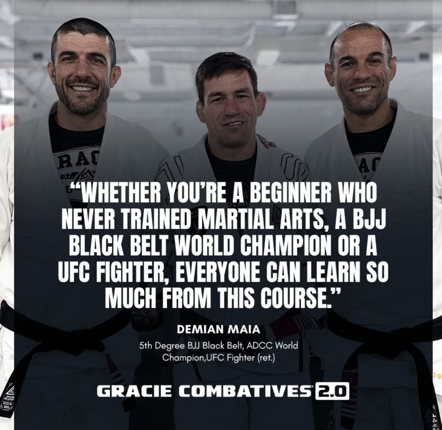 It's officially the end of an era. The Gracie Combatives DVD set