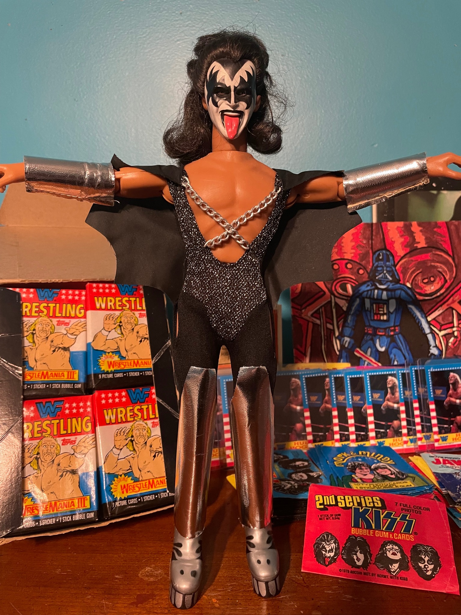 1977 Mego Gene Simmons figure memories