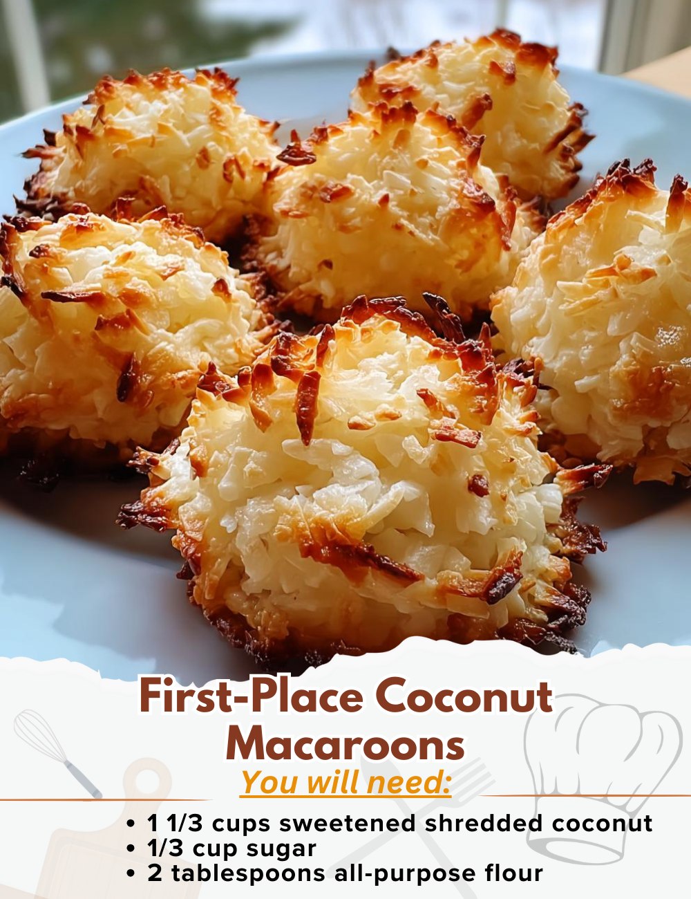 Homemade Recipes | First-Place Coconut Macaroons | Facebook