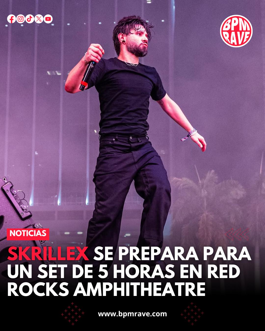 BPM - Después de su presentación en Ultra Miami, Skrillex llega al ...