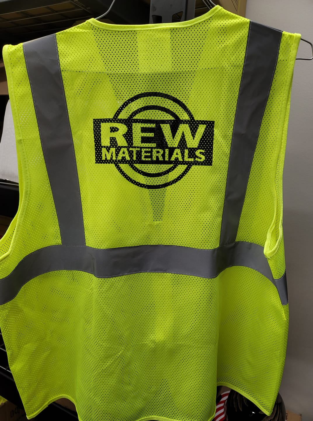 KB Custom Ink - Safety first!! Thank you Rew Materials in...