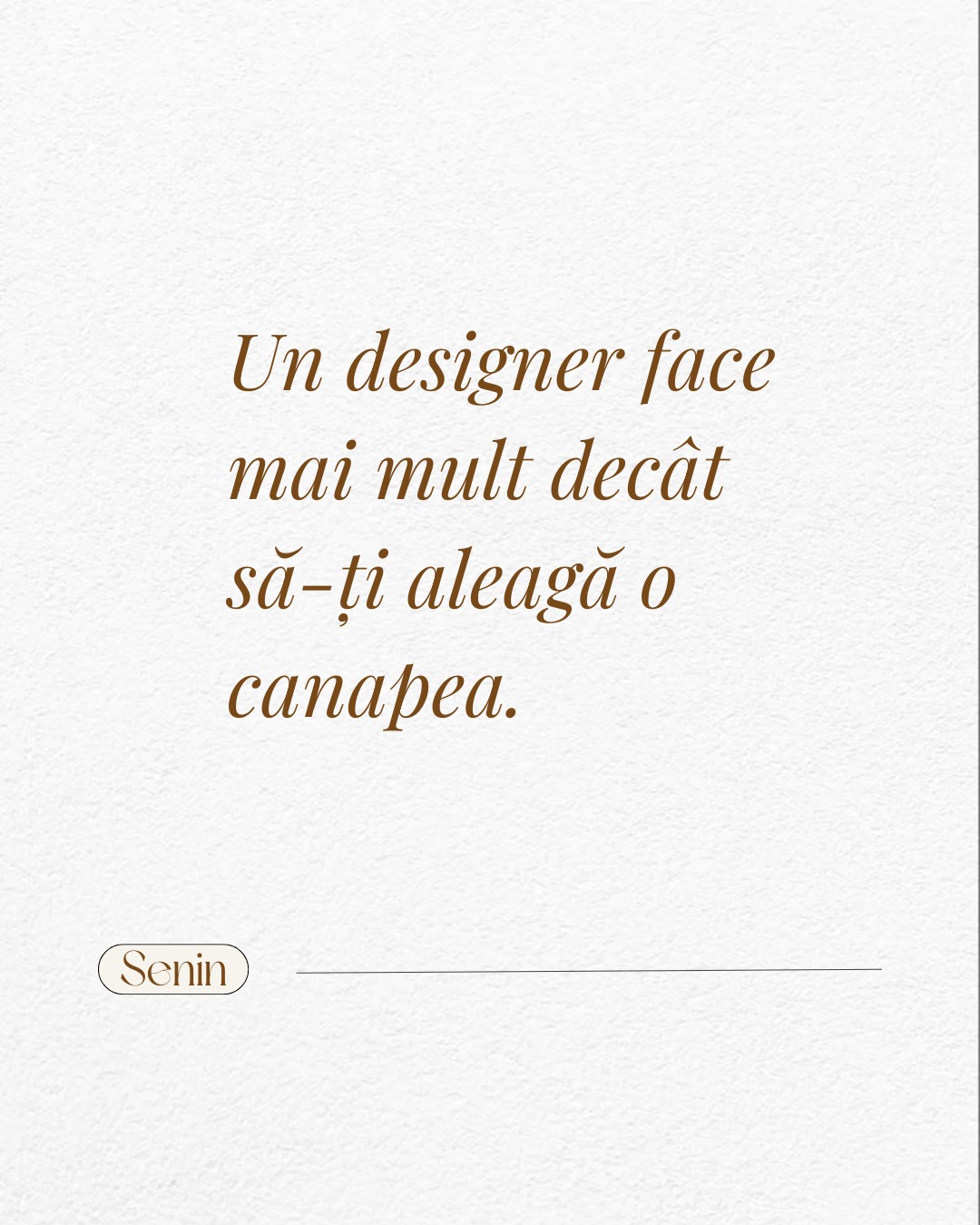 Senin Design