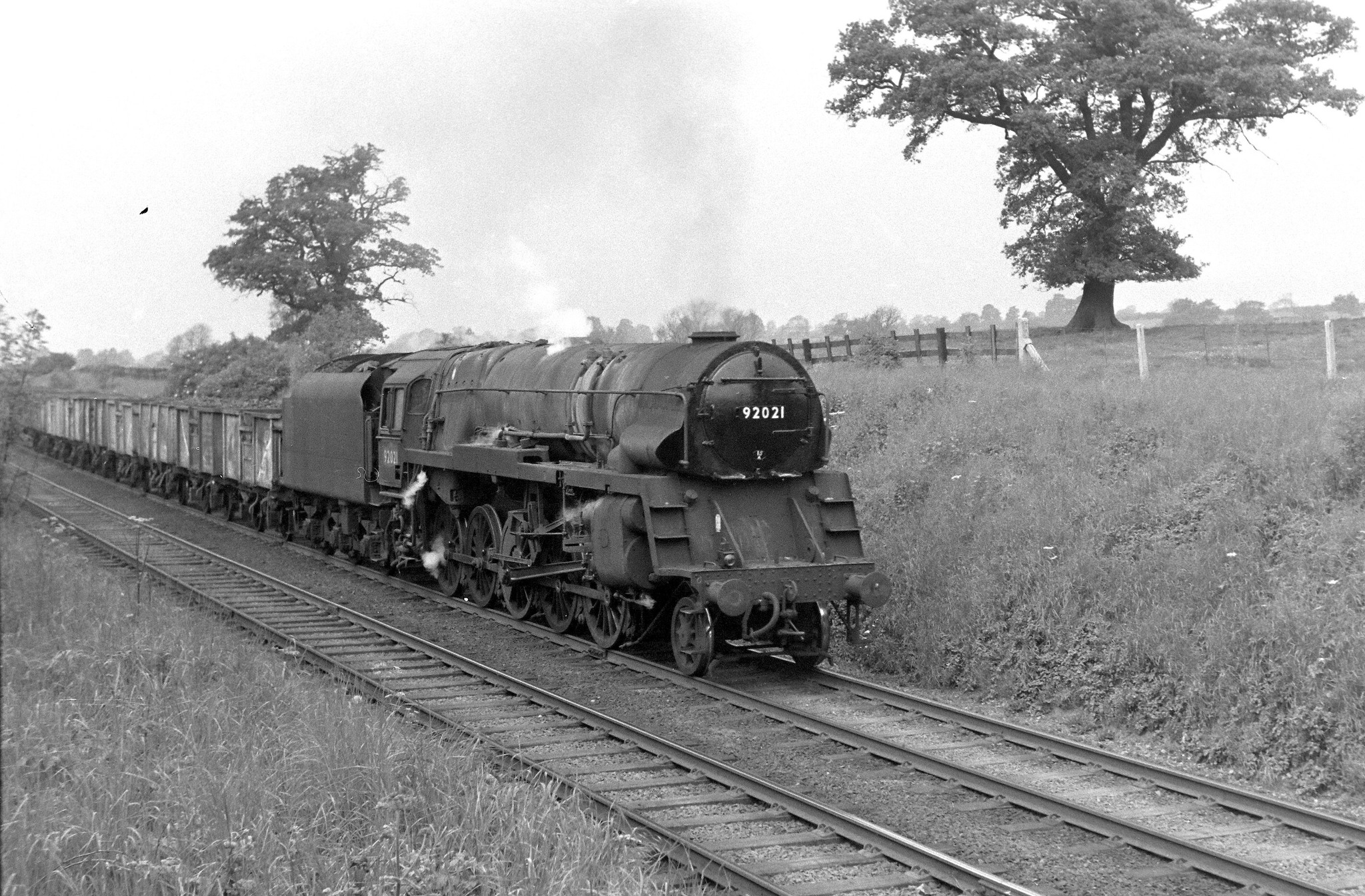 Wigston - Great Glen British Railways Steam Locomotive 92021 Riddles ...