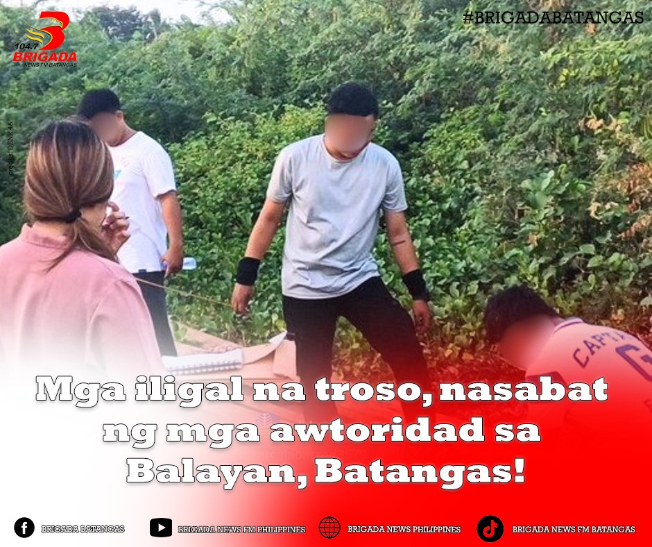 Brigada - Sa isang pinagsanib na operasyon ng DENR-CENRO Calaca, PNP ...