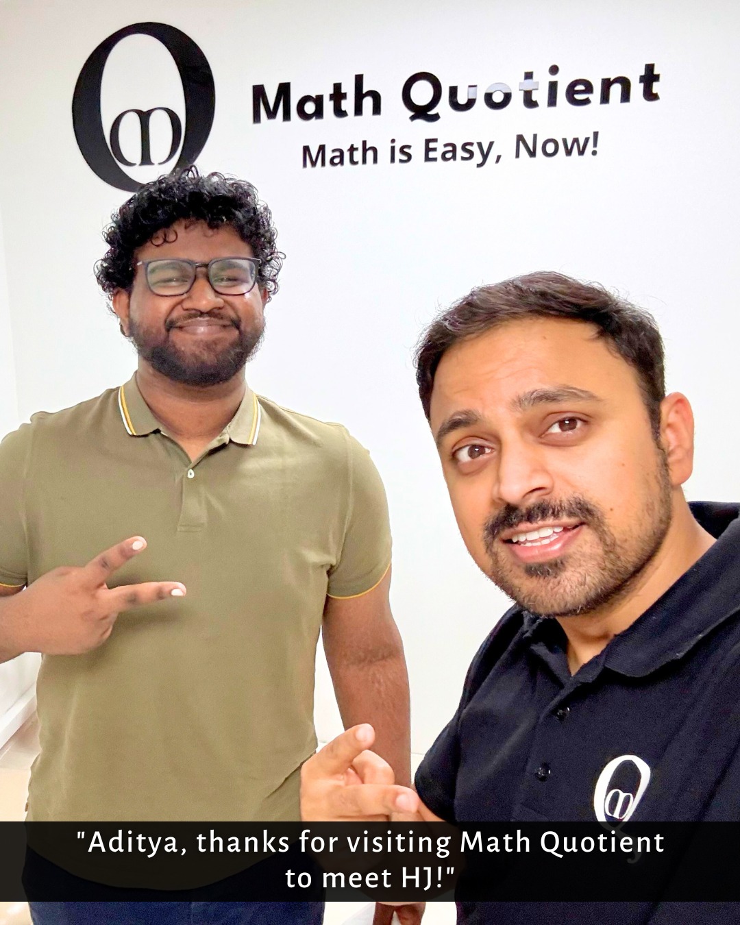 Math - 🌍📚 From the US to Math Quotient – A Bond Beyond Borders! Aditya ...