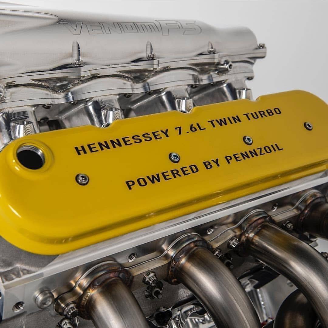 The 1600 Horsepower Hennessey Venom F5 7.6L Twin-Turbo v8 🤤🔥