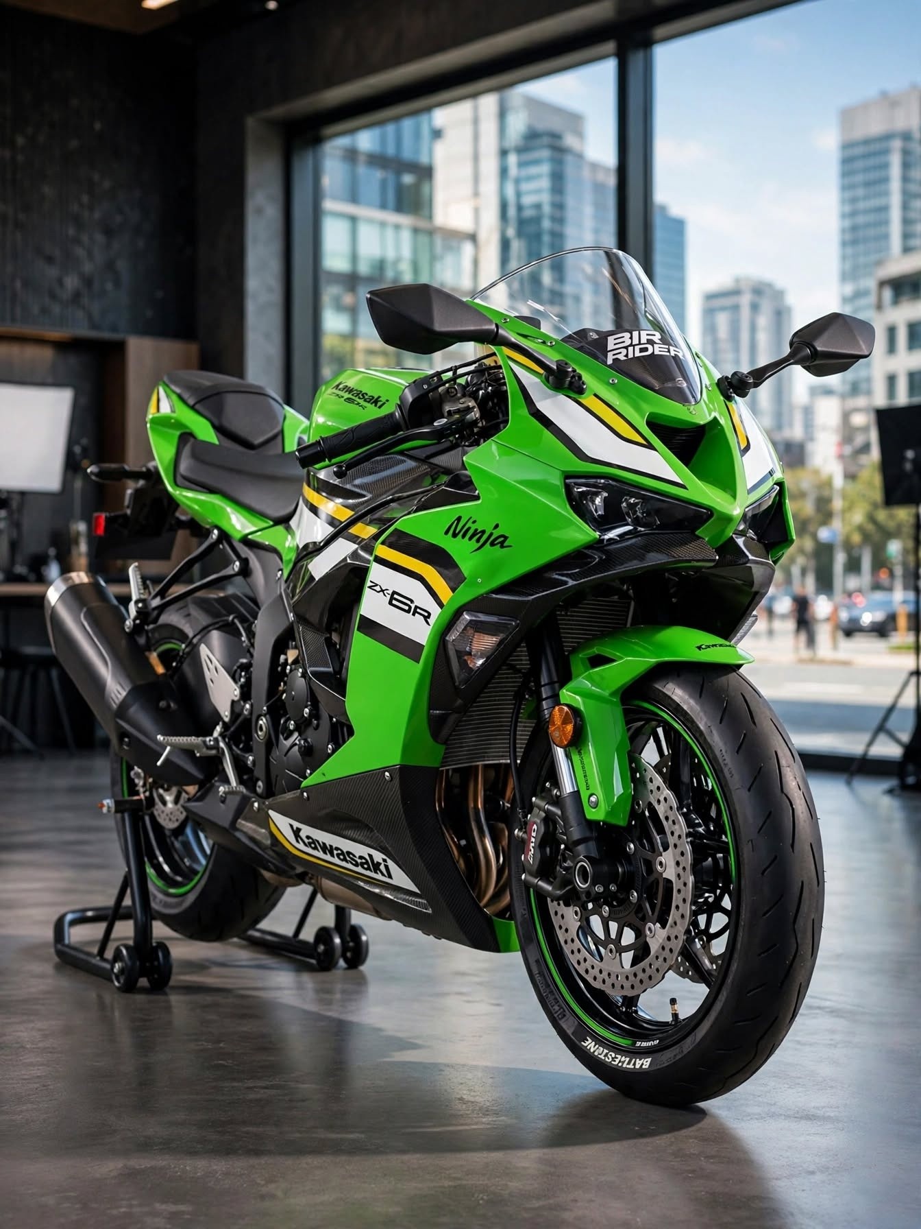 ❣️ Kawasaki Zx6r is your dream Superbike 💚💚