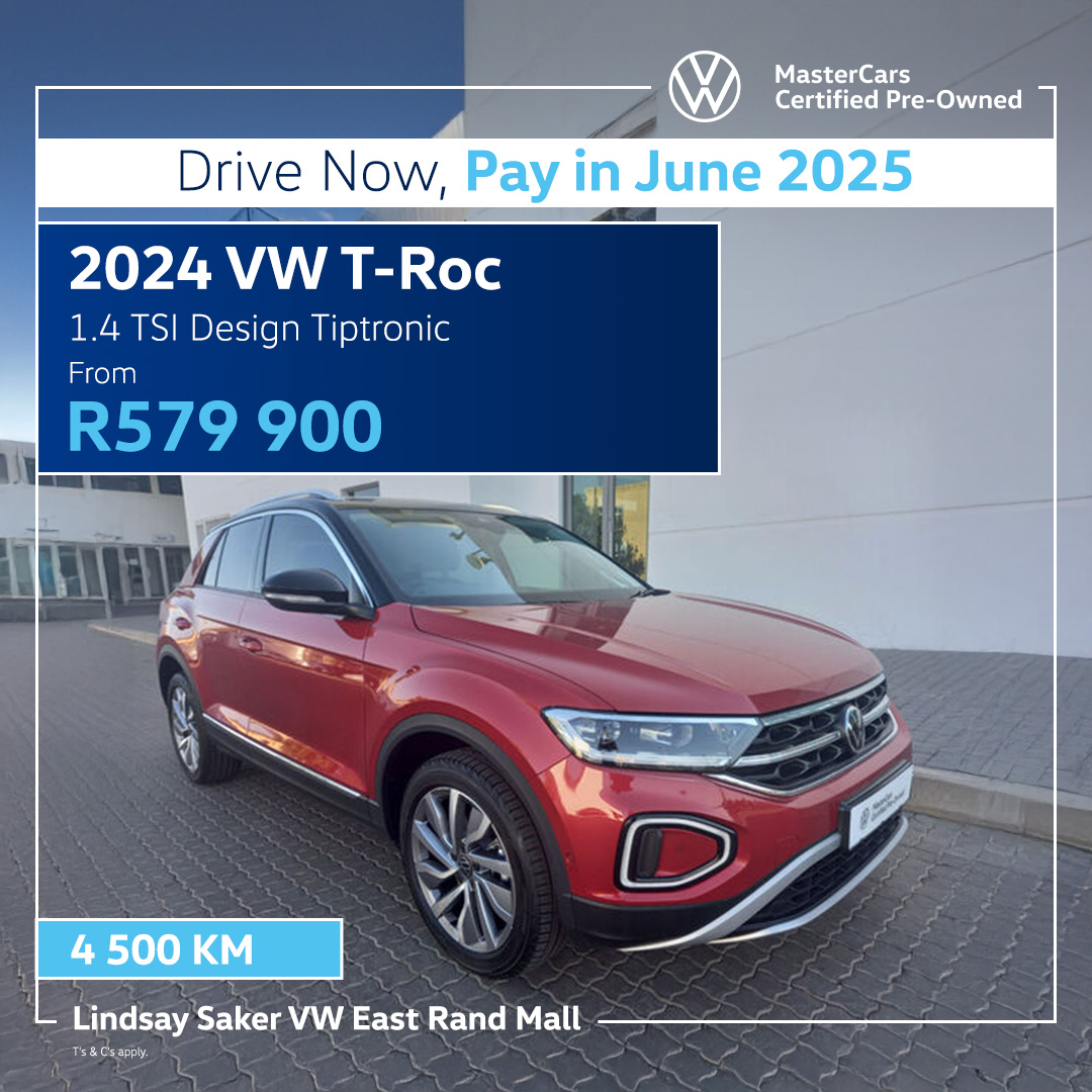 Lindsay Saker Volkswagen - The 2024 VW T-Roc 1.4 TSI Design Tiptronic ...