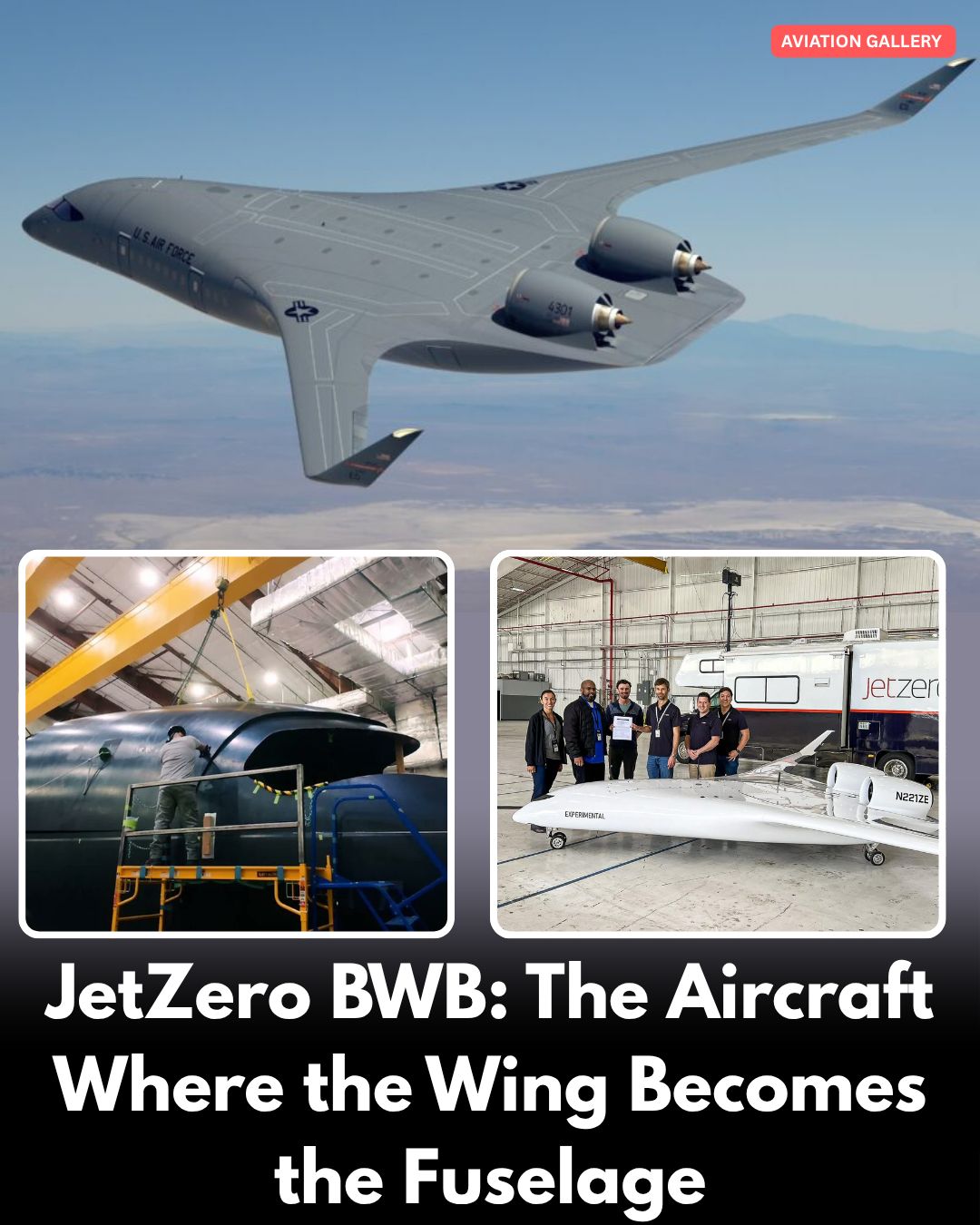 JetZero BWB: When the Wing Becomes the Fuselage The future of