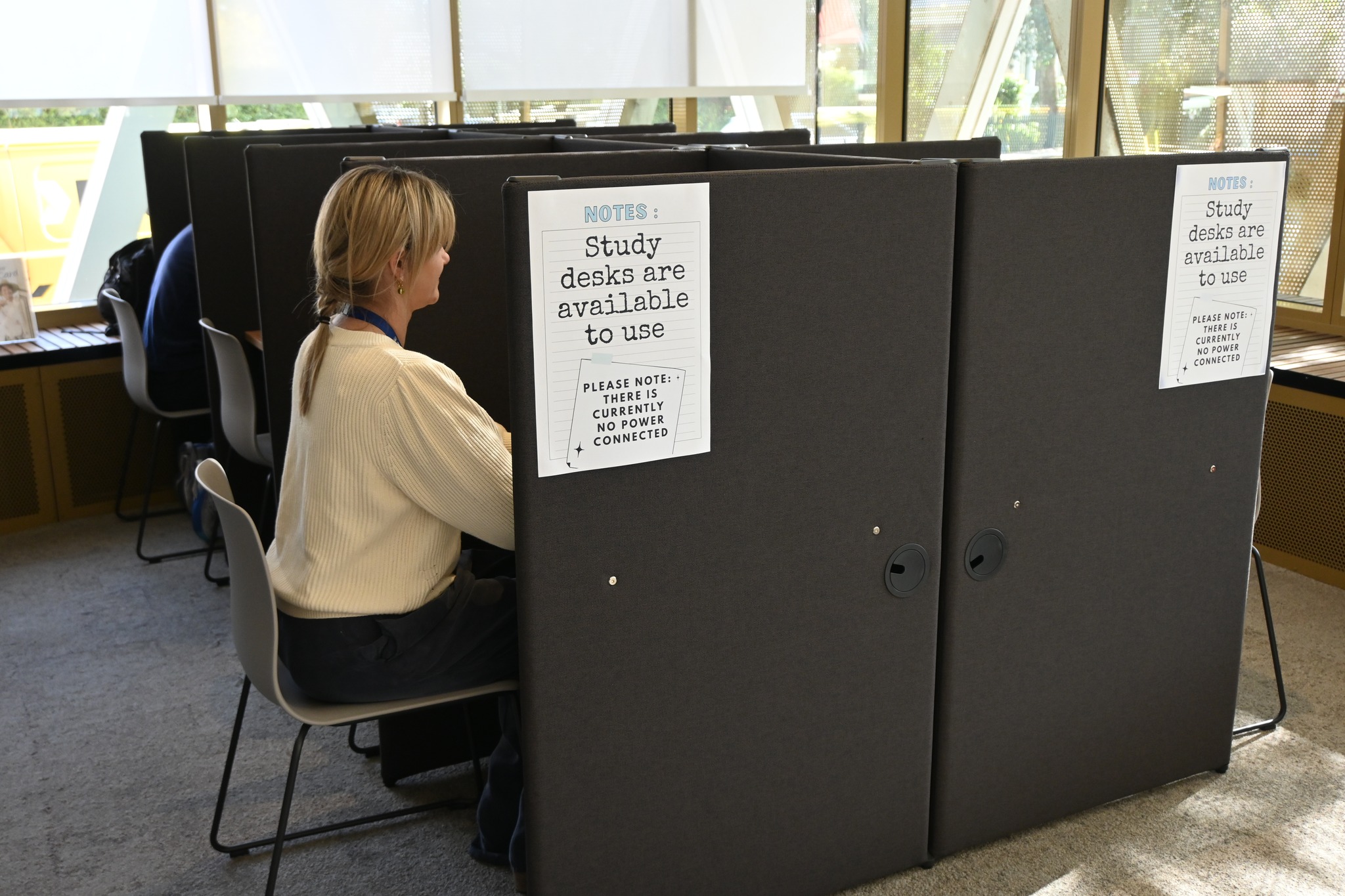 Town - Walkerville Library has installed new study pods at the back of ...