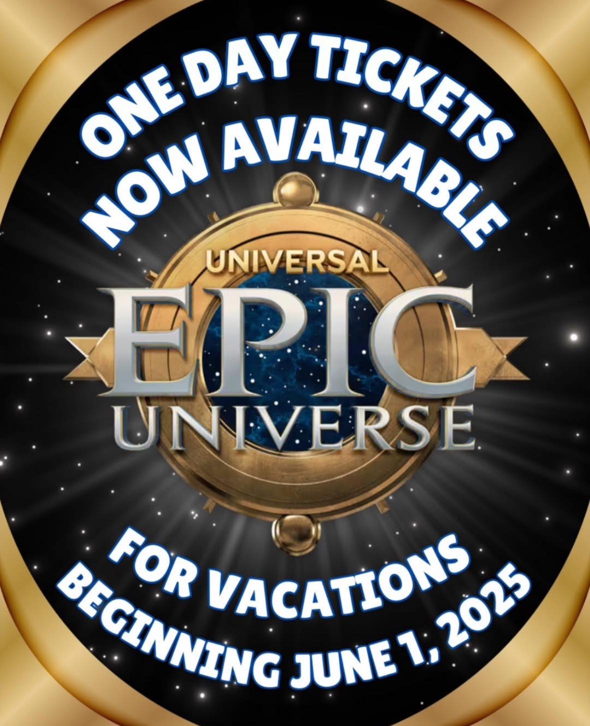 Sonya - 🚨 Exciting News! 🚨 1-Day Epic Universe tickets are officially ...