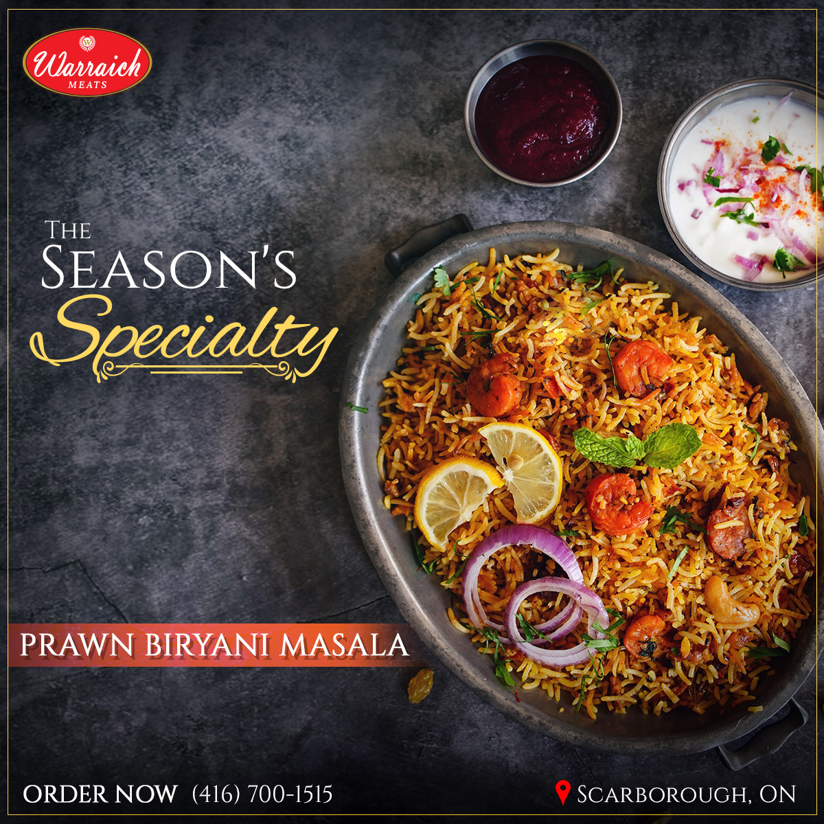 Our special Prawn Biryani is... - Warraich Meats Scarborough | Facebook