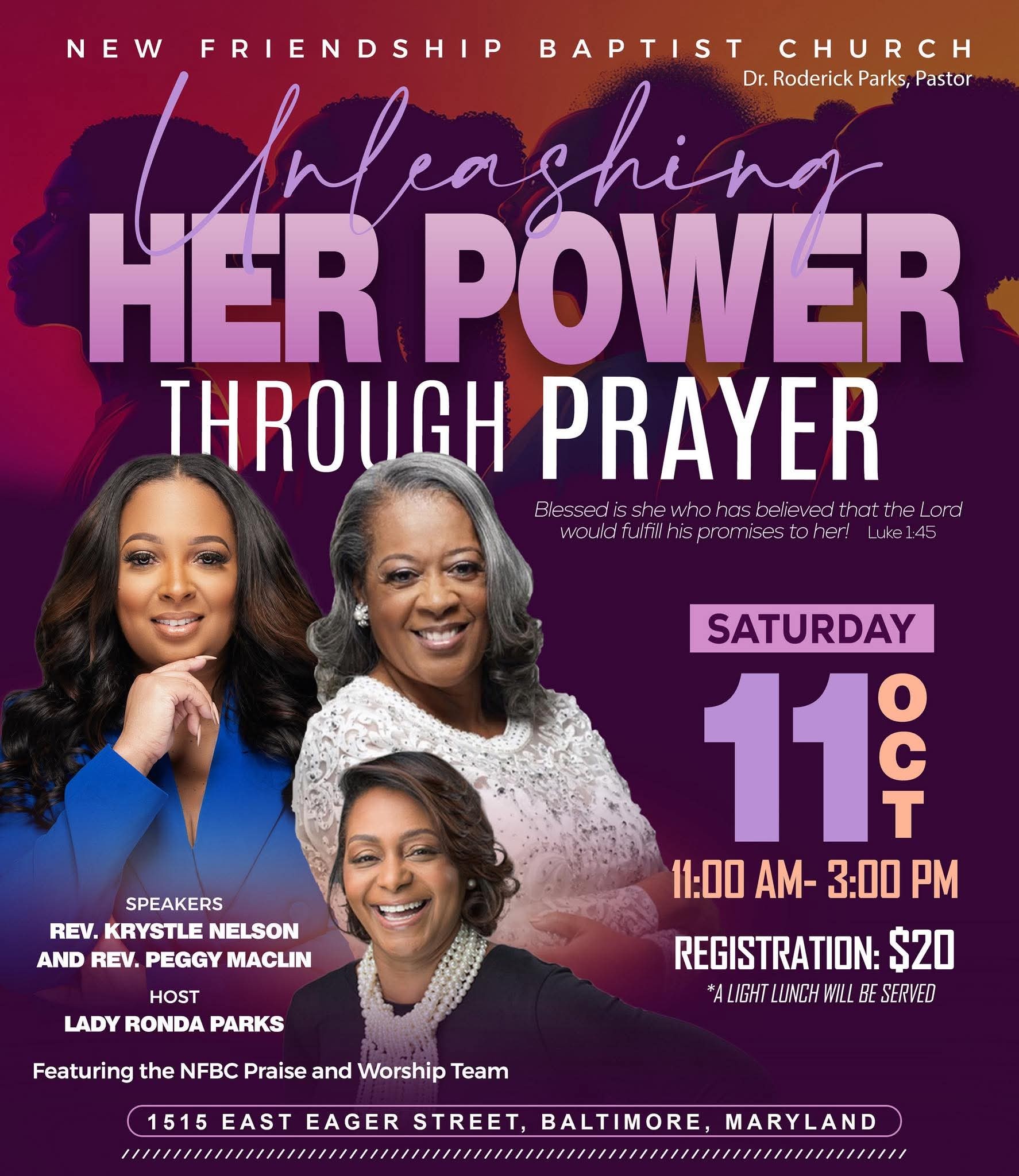 Join us for an... - New Friendship Baptist Church | Facebook
