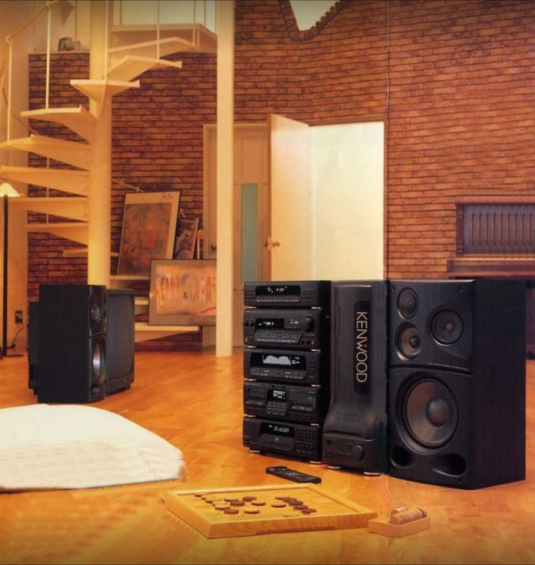 KENWOOD ROXY L5 HIFI SYSTEM (in the year 1988)
