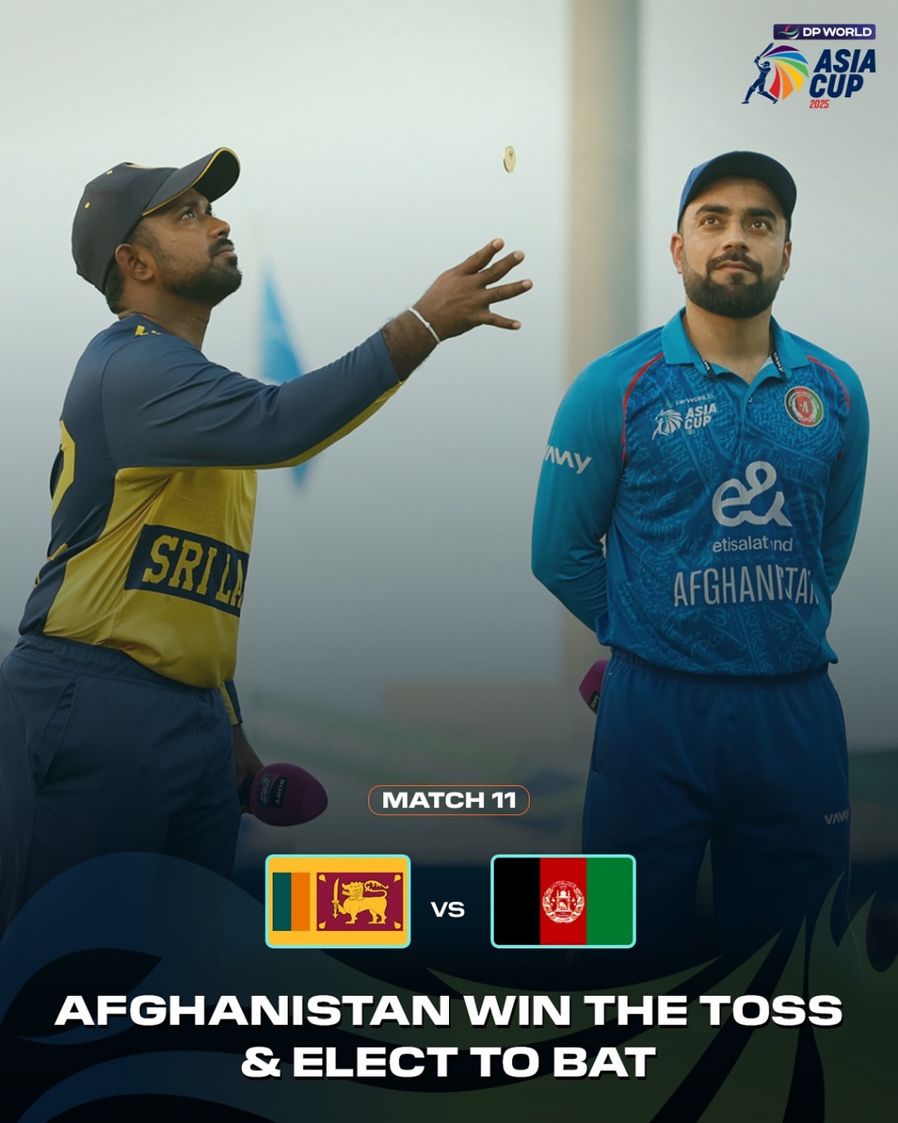Asian - Rashid has opted to bat first in their final group stage ...
