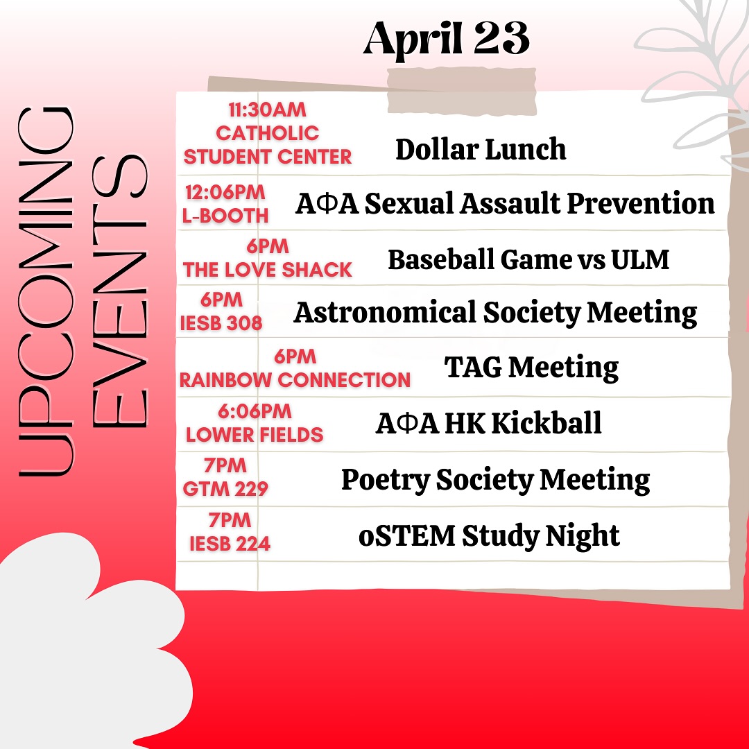 Louisiana Tech Student Activities | Ruston LA