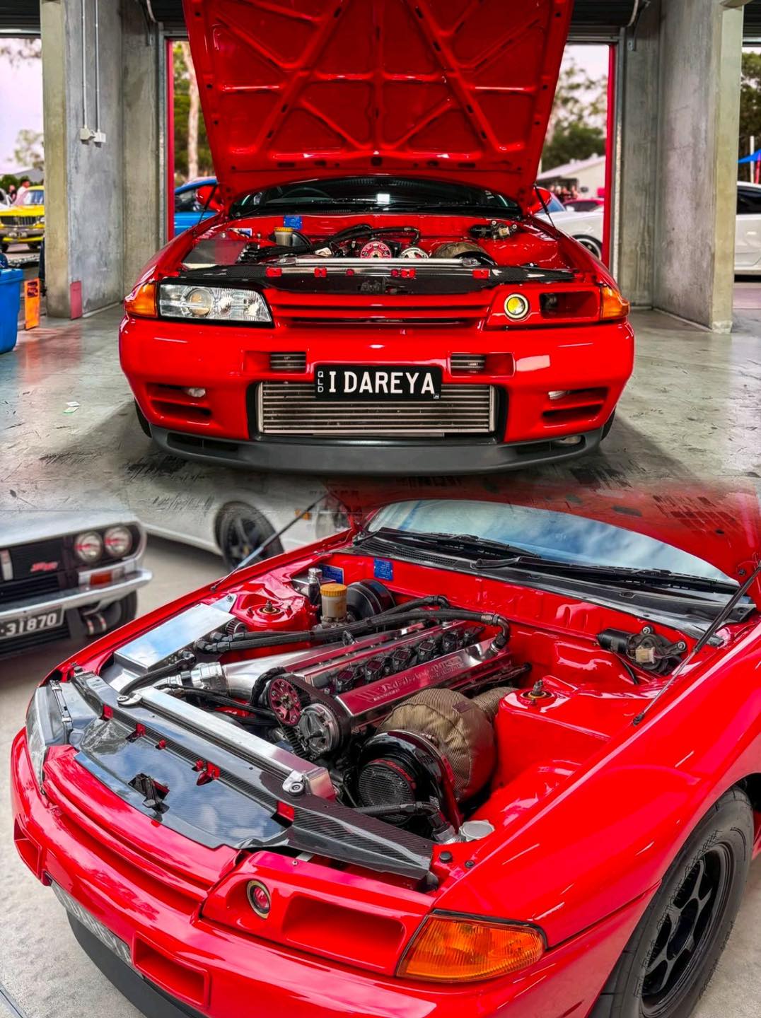 That - lambro_nic 7-second billet RB32 R32 GT-R‼️ The license plate ...