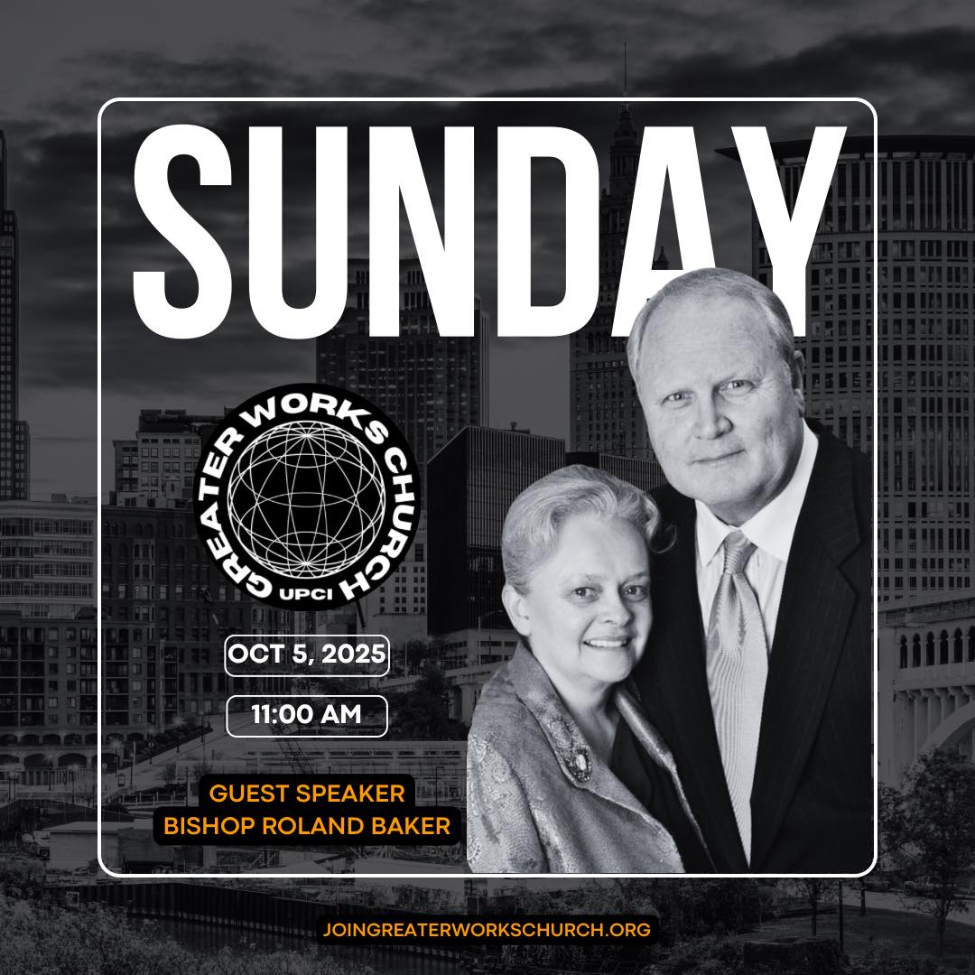 Greater - ONE SERVICE ONLY — THIS SUNDAY @ 11AM! We’re excited to ...