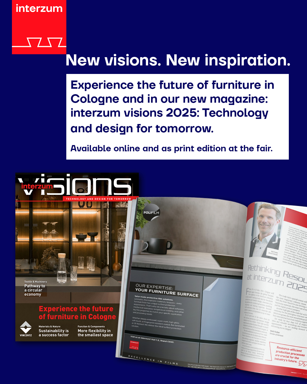 interzum - Fresh inspiration, curated for you. 📖 This year's interzum ...