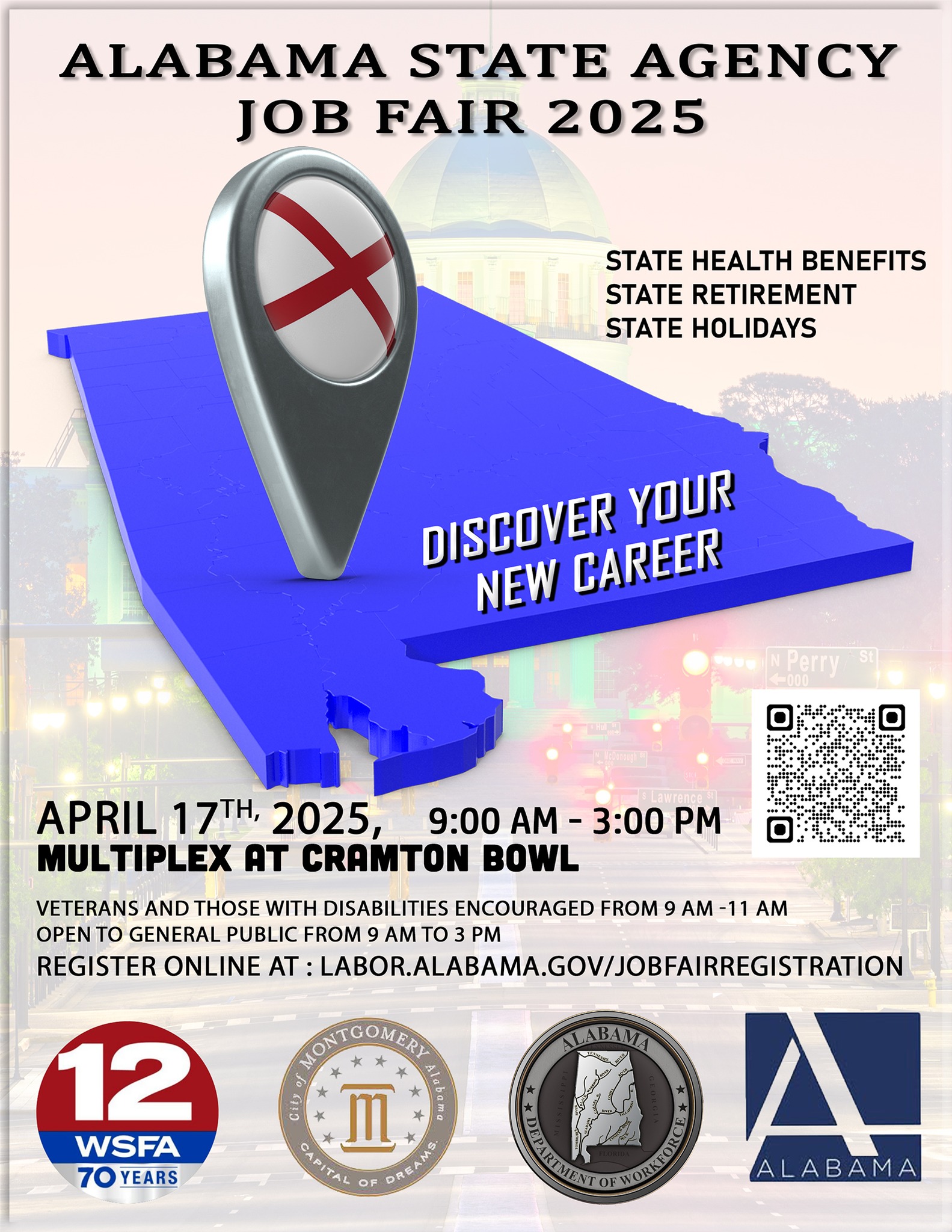 Alabama - Alabama State Agency Job Fair 2025! Join #ADOC on April 17 ...