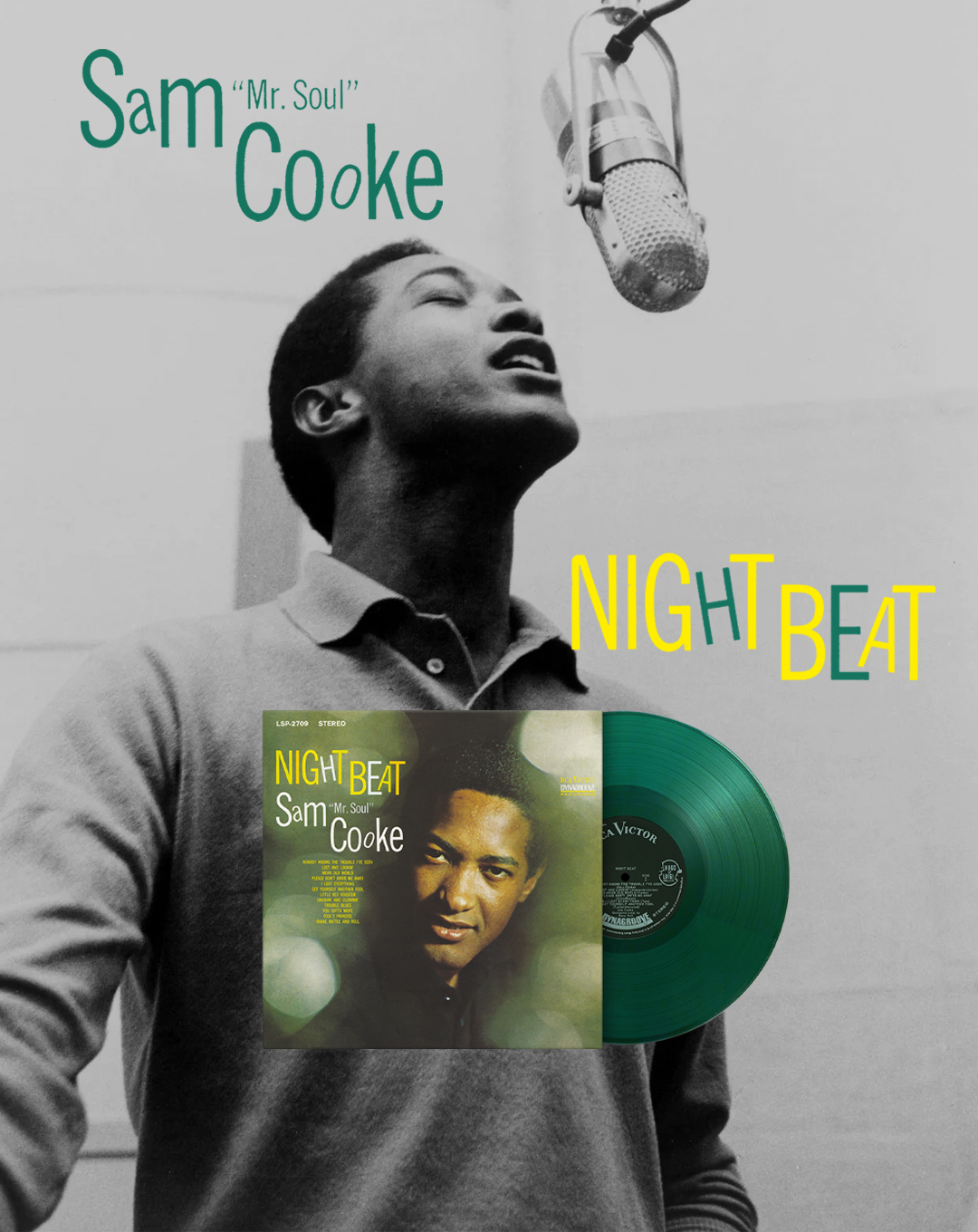 We're cooking up some great soul for you, with Sam Cooke's 1963