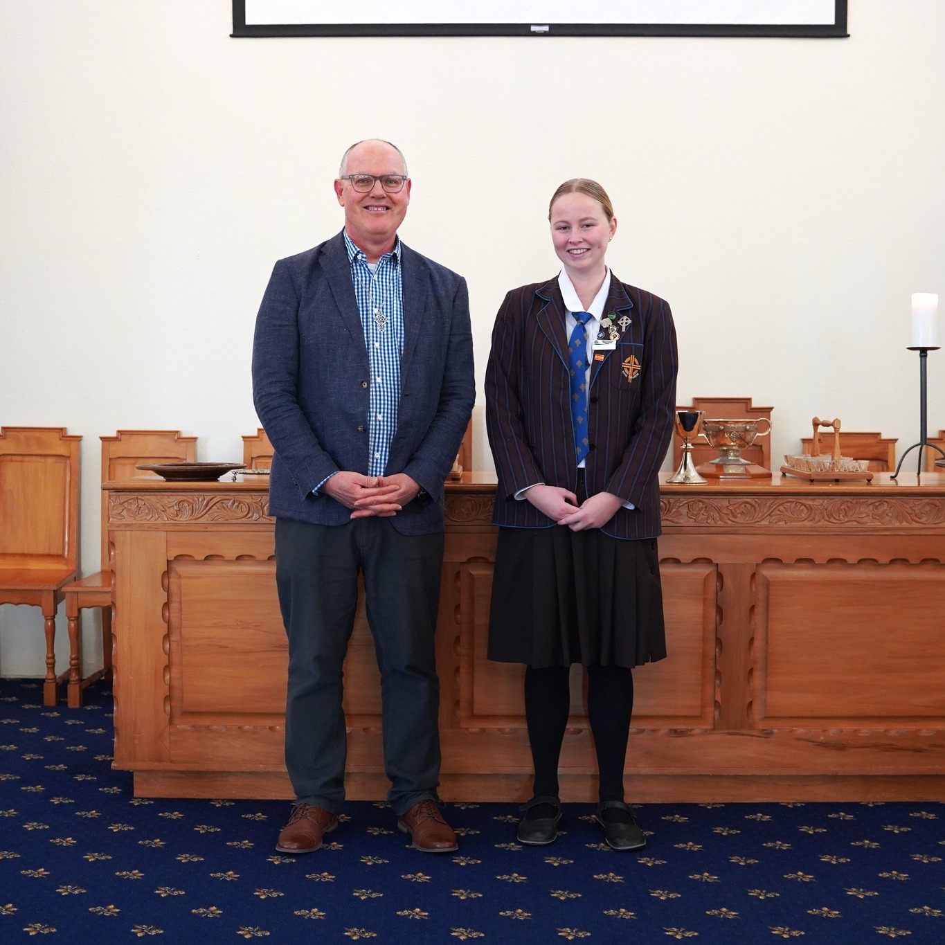Iona - Thank you to Iona Chaplain, Rev Simon McLeay and Year 13 student ...