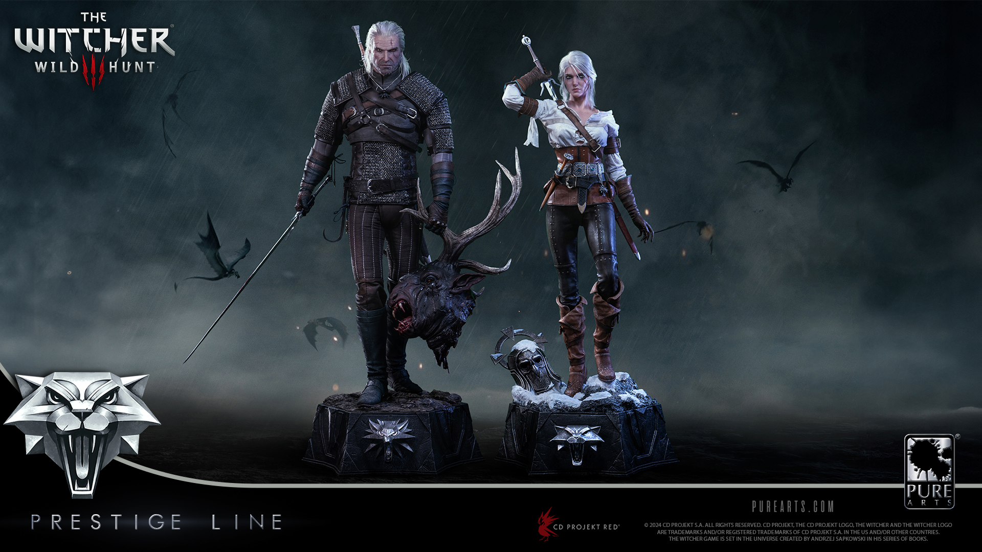 The Witcher 3: Wild Hunt 10th anniversary collectibles