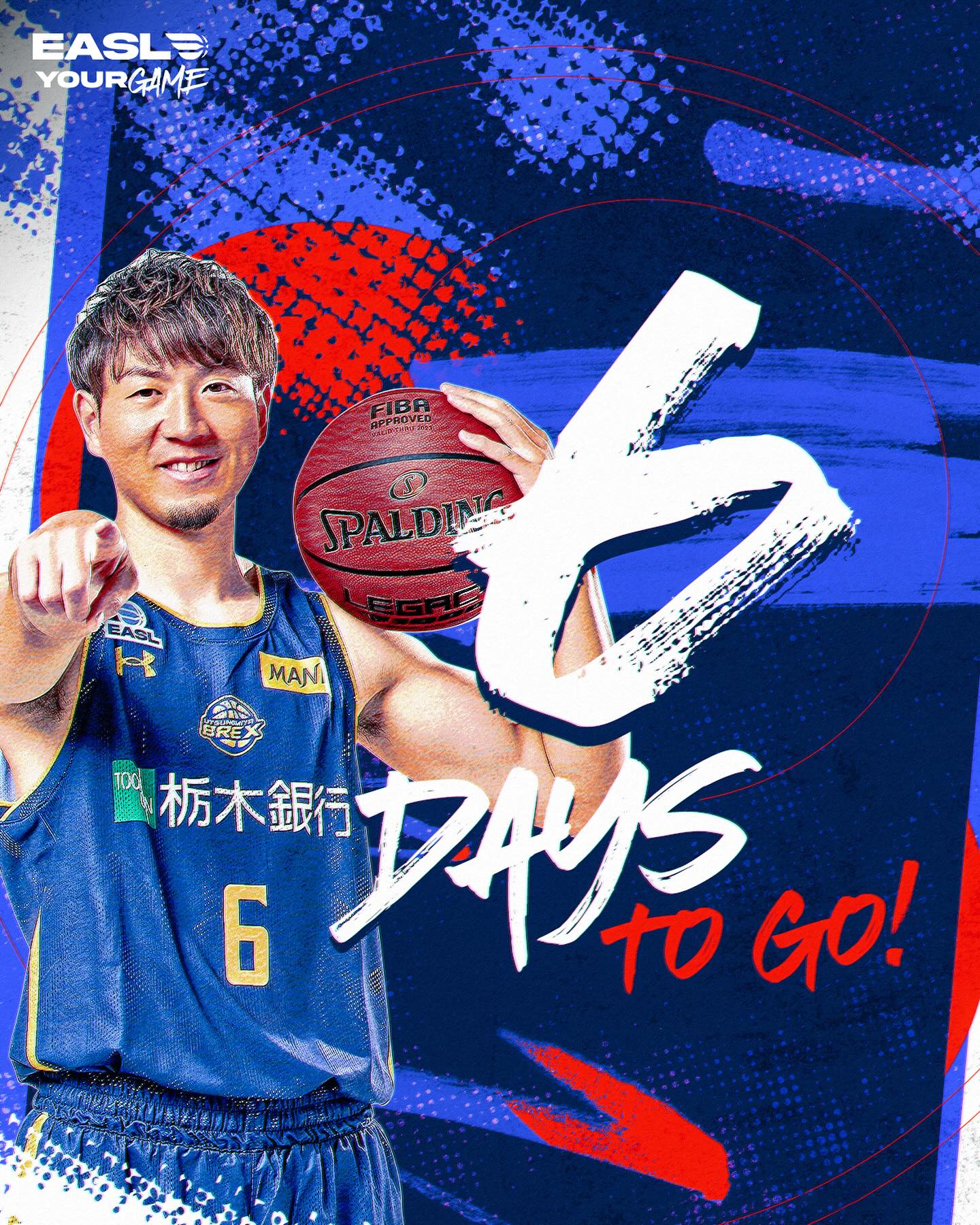 East - 6 DAYS TO GO 👌🏼 One of Asia’s best shooters is ready for the ...