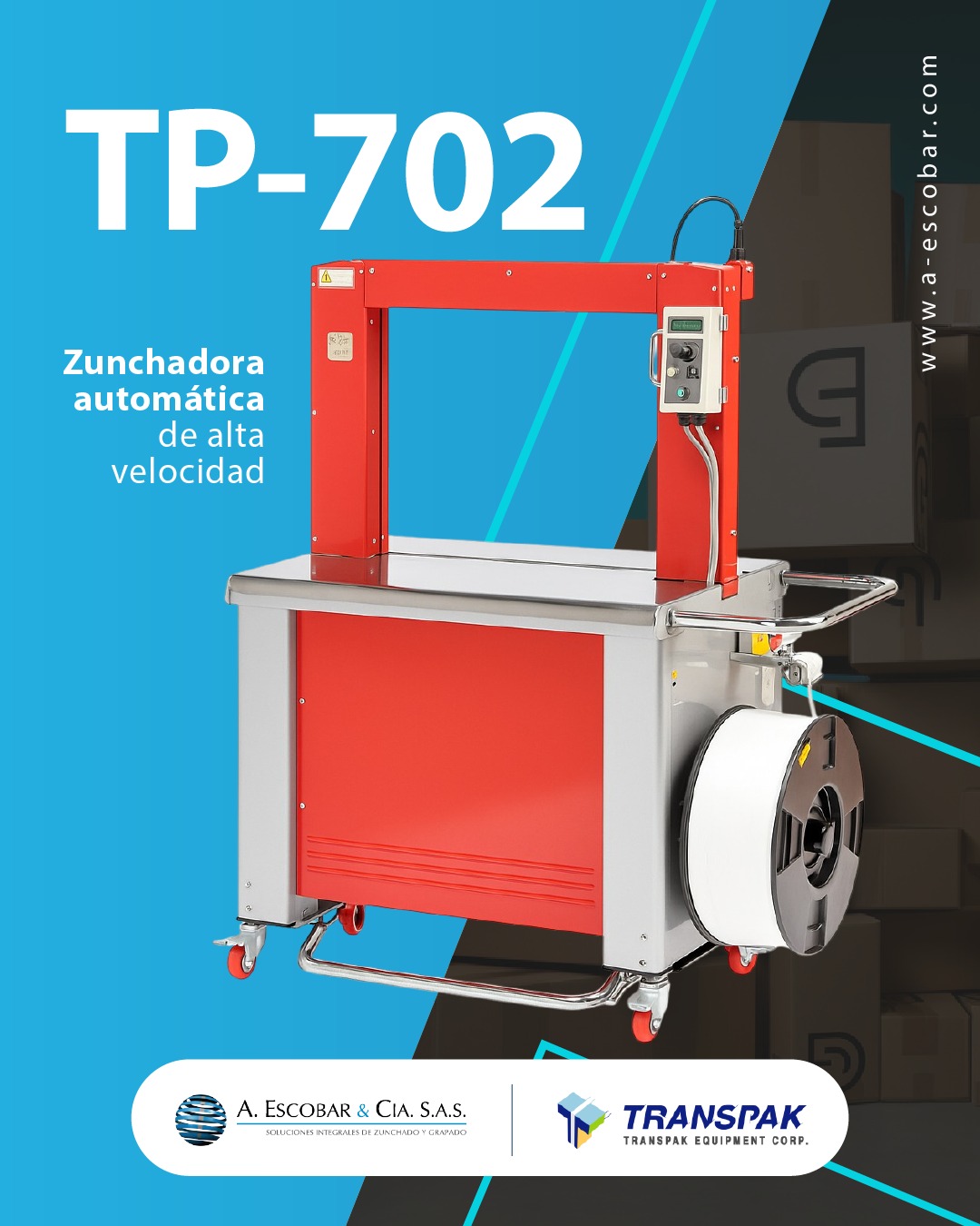 🚀 La Transpak TP-702 es sinónimo de... - A Escobar y Cía. SAS | Facebook