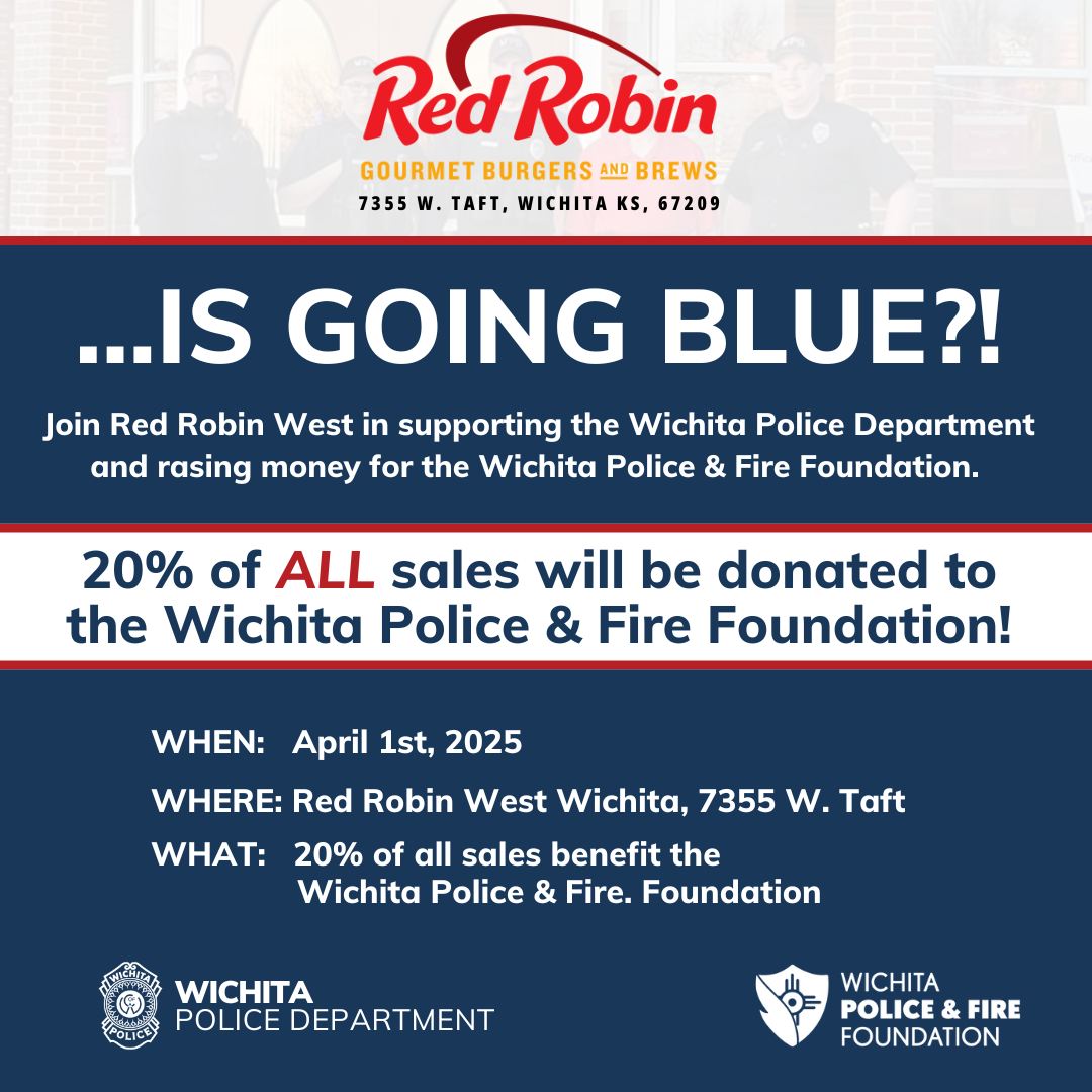 Wichita - Help us turn Red Robin BLUE! On April 1st, join us at the Red ...