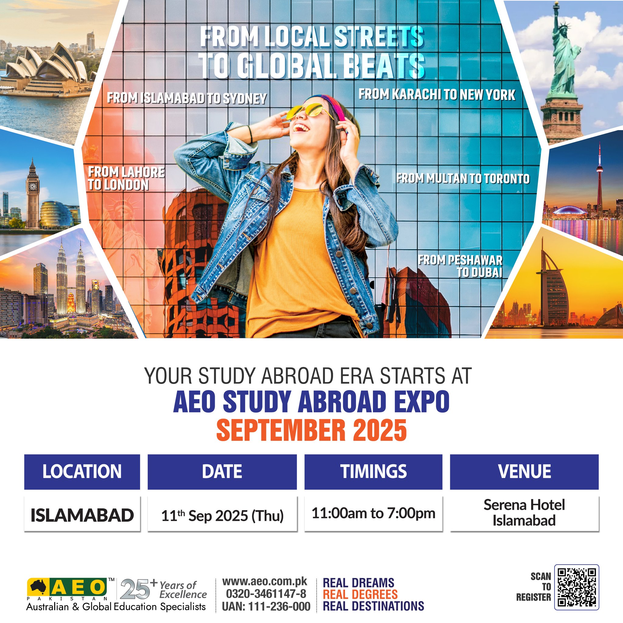 AEO - 📢 Islamabad, Get Ready! 🌍 The AEO Study Abroad Expo 2025 is ...