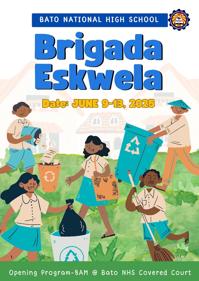 ANNOUNCEMENT: Enrollment, Orientation, and Brigada Eskwela Activities ...